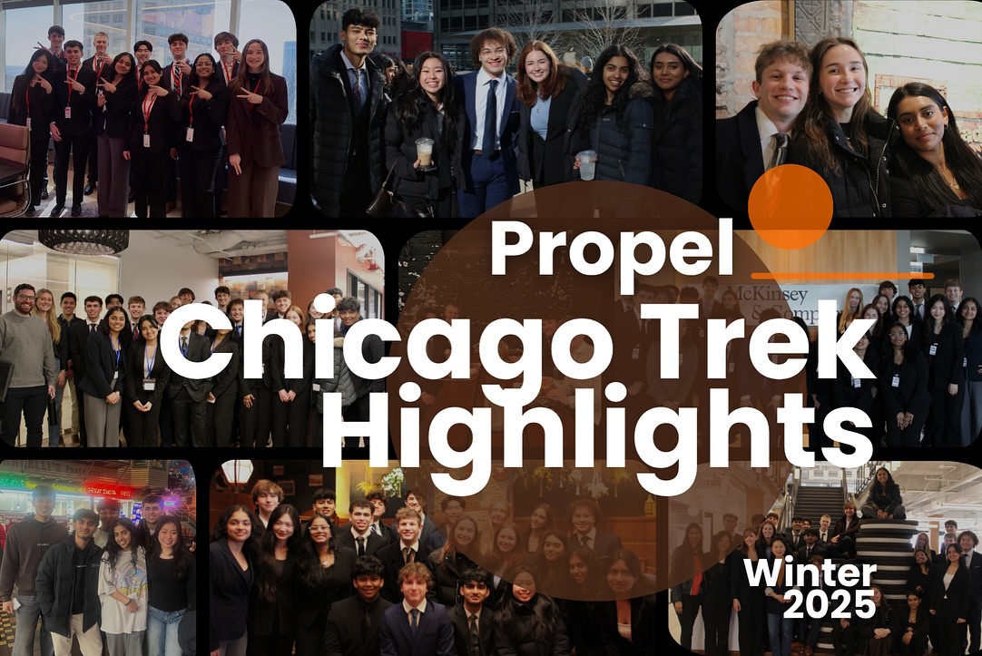 Throwback to an incredible Chicago Trek with visits to McKinsey, Mondelez, Insight2Profit, and Accenture! So grateful for the insightful firm presentations, networking with industry leaders, and making unforgettable memories in the city 🏙️✨