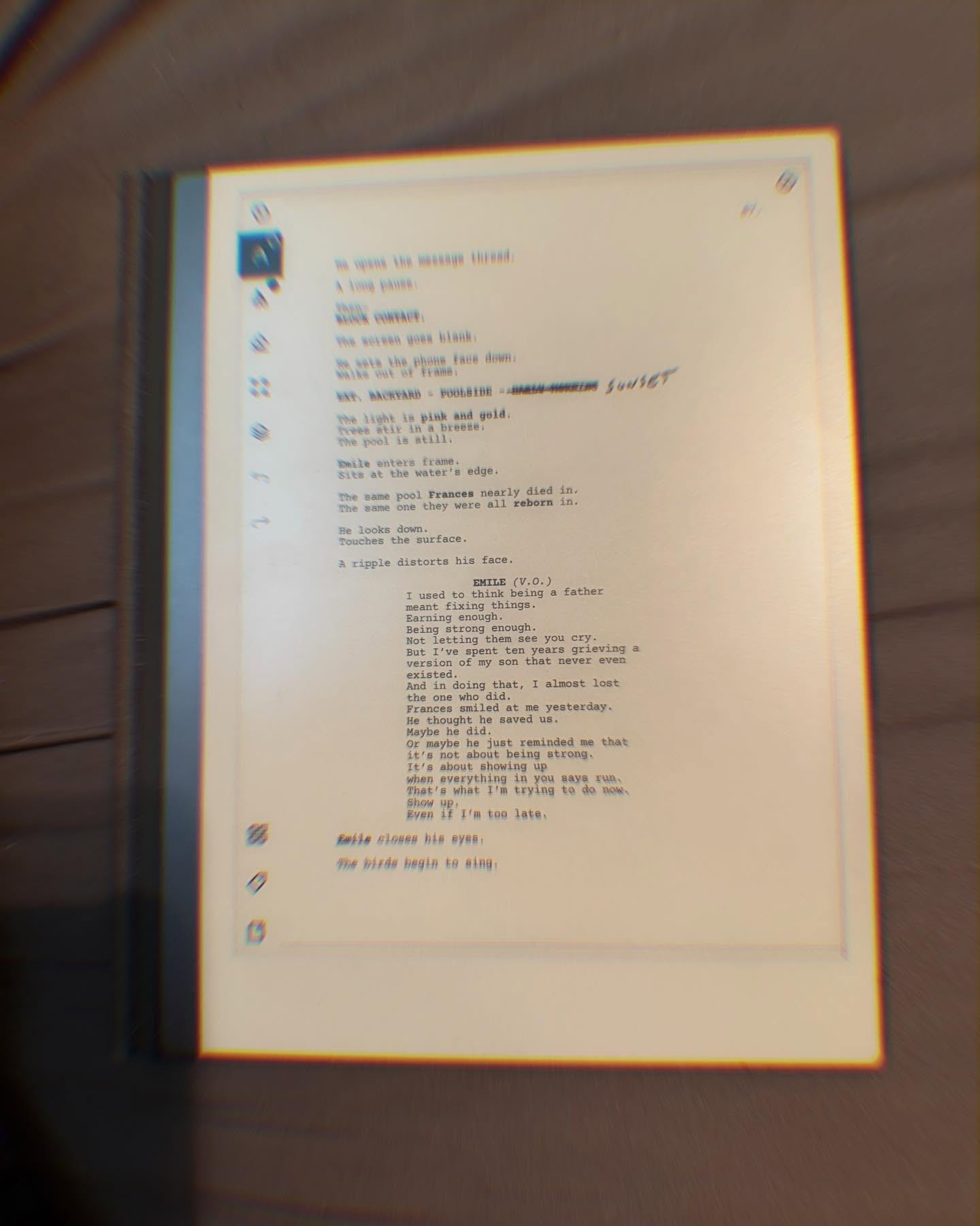 baby, you’re a rich man.
(finished writing something i’ve been working on for ten+ years and stoked about it.)