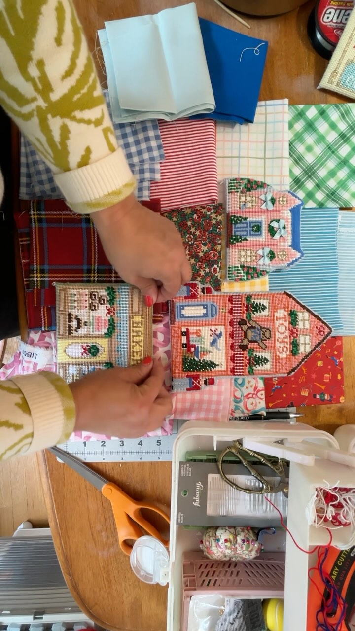 Just a typical night at Bateswood, pulling way too many fabrics