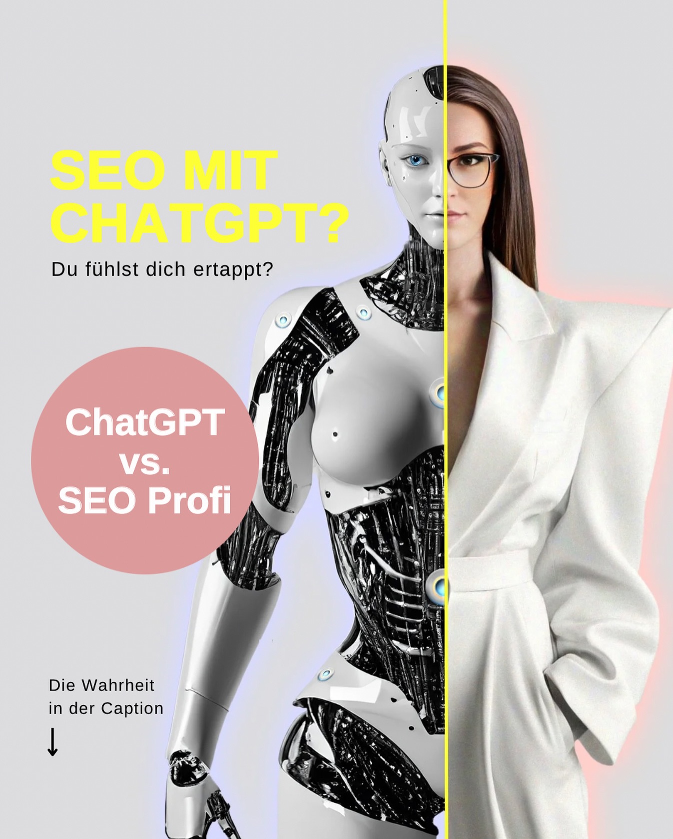 „Hast du bei deiner Website schon was für SEO gemacht?“
Klassische Antwort: „JA klar, hab Keywords und die ganzen Meta-Texte mit KI geschrieben!“ 😅
Nice try – aber sorry: Das reicht nicht!!!
SEO ist mehr als ein paar Schlagwörter und KI-generierte Fliesstexte.
Denn GPT kann viel, aber nicht denken wie ein Profi.
🎉🎉 KOMMENTIERE MIT „SEO“ …
… und ich zeig dir: 🔍 was wirklich zählt, ⚙️ was GPT (noch) nicht kann und 💡 wie du SEO richtig angehst, damit Google dich wirklich liebt.
#WebseiteErstellen
#SEOtipps
#SchweizerStartups
#KMUSchweiz
#OnlineSichtbarkeit
#SelbstständigSchweiz
#Suchmaschinenoptimierung
#MachDichSichtbar
#DigitalDurchstarten
#WerdeGefunden
#wix
#website
#webdesign
#logo
#izdesign