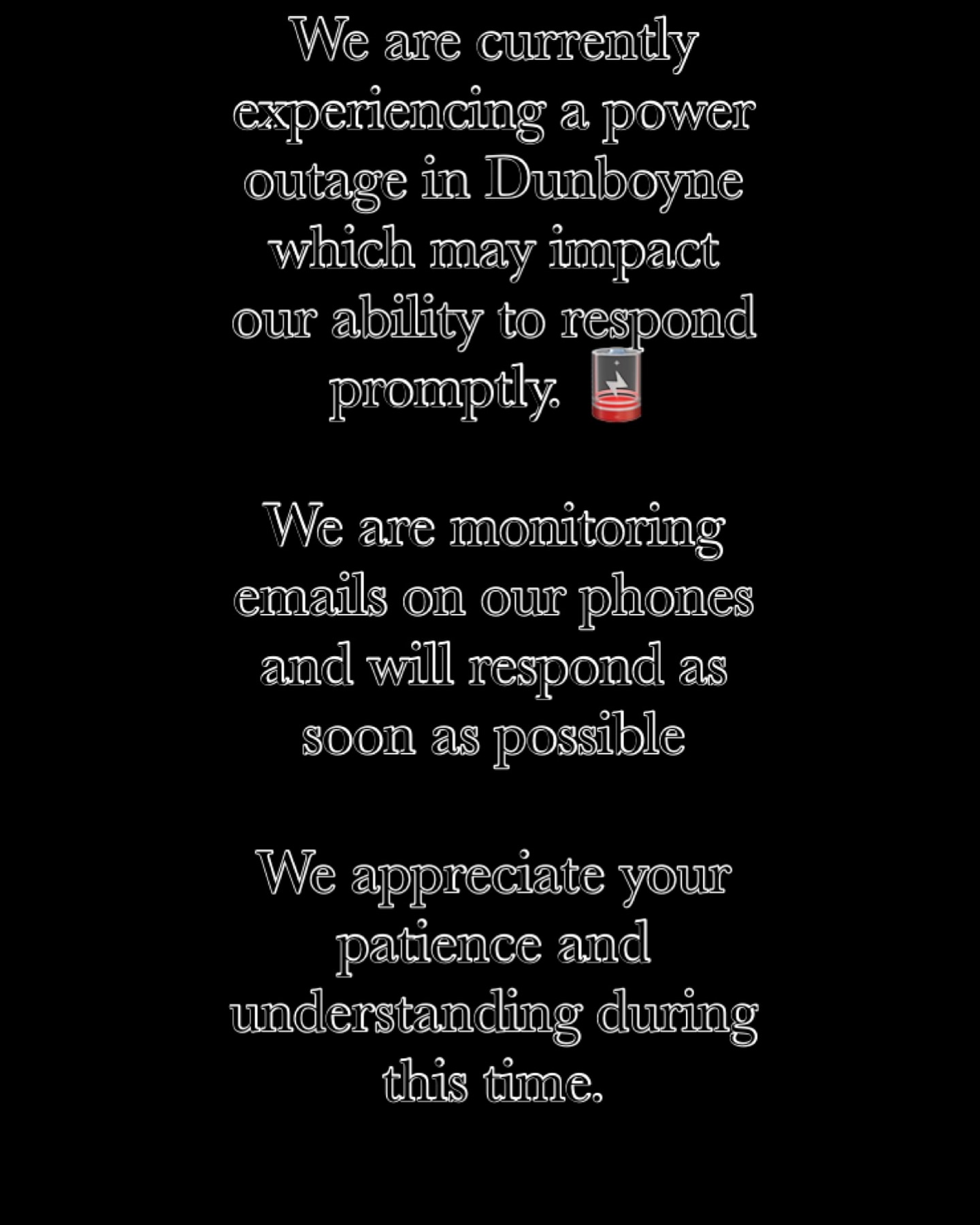 🪫power outage in Dunboyne 🪫
