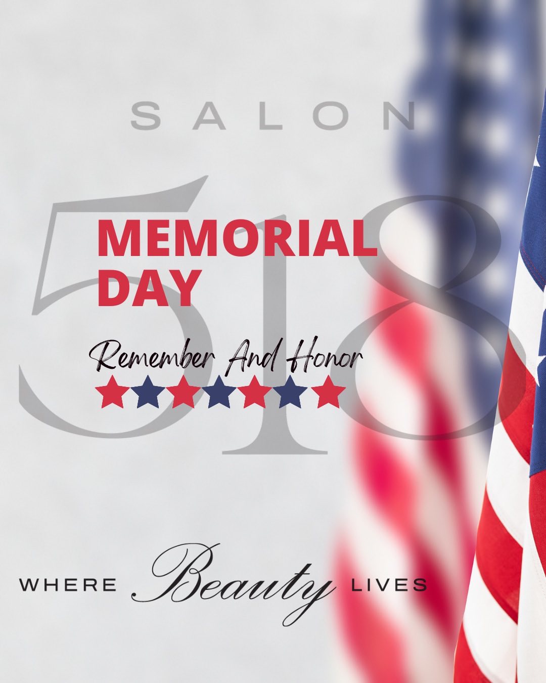 🇺🇸On this Memorial Day, we honor and remember the brave men and women who made the ultimate sacrifice for our freedom.