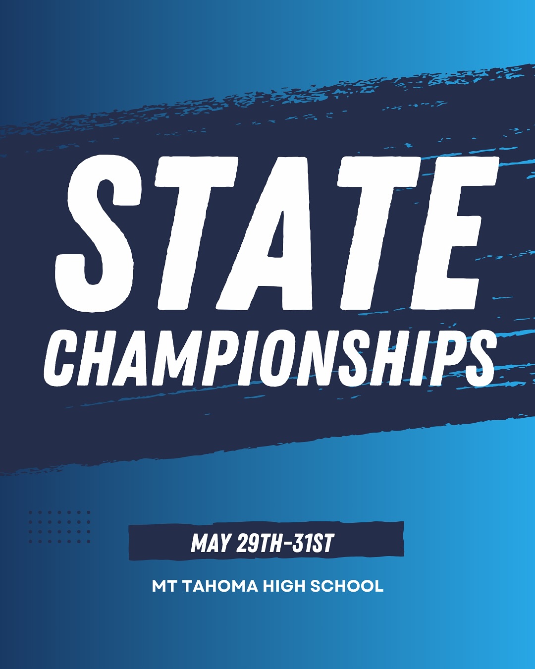 State meet action gets started today at Mt Tahoma High School TODAY!
Check stories throughout the weekend for previews and results.
Come support your Tides Track & Field Team this weekend!
RDT🌊