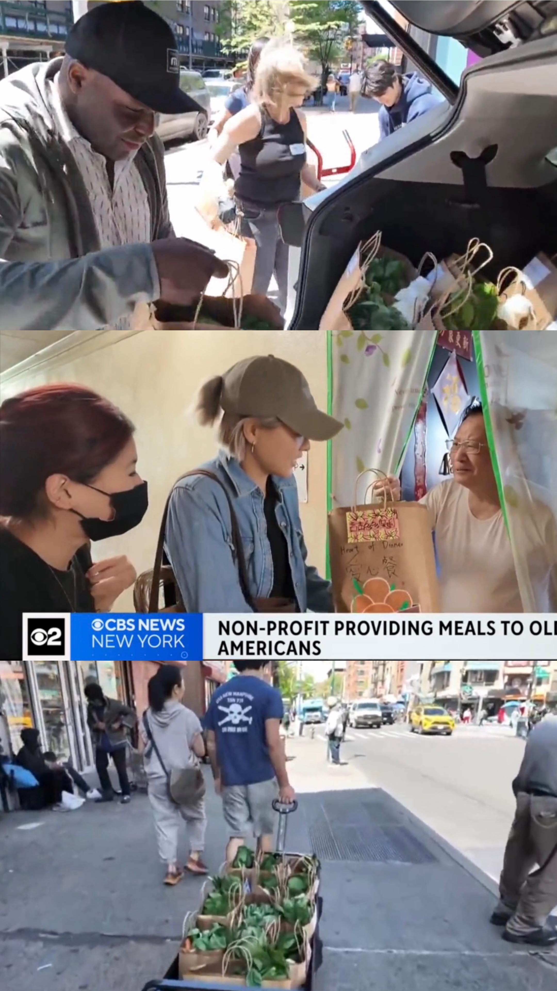 @CBSNewYork joined us at two of our distribution sites to see what our community has been making possible every single week: 700 care packages, nearly 250,000 meals hand-delivered, countless heart-to-heart moments, and showing up with the best of humanity. This is about seeing our Elders from a place that’s rooted in love.
From 2020 to 2025 — we now reach 4 out of 5 NYC boroughs, and span 6 distribution sites (7 counting our relief efforts work supporting Elders displaced by the fires in LA.)
To every single person who has been part of Heart of Dinner’s journey — our donors, volunteers, restaurant/farm/small business partners, collaborators, note writers, bag decorators, and our wonderful team — your generosity has transformed an initial crisis response into a sustained movement of nourishment.
Love shows up in many forms— a kind word, a moment of awareness, a contribution of time or resources. Because of you, we’re breaking through decades of systemic neglect compounded with barriers and the harmful model minority myth stereotype to bring dignity, nourishment, and joy to our beloved Elders, who have graciously welcomed us into their homes and hearts. 🙏❤️
🎥🎤 Thank you so much @lisaroznertv for so thoughtfully capturing the dignity, care, and humanity behind everything we do at Heart of Dinner