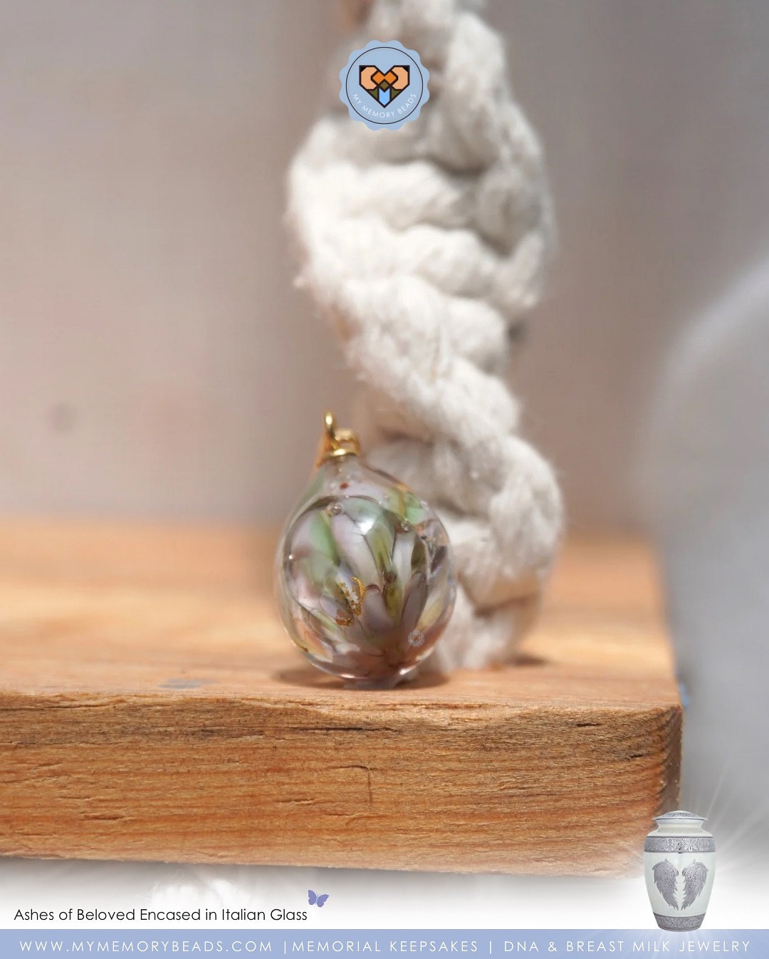 Made of Artisan Italian Glass. Ashes encased.
Each keepsake we produce carries the love and memories of your cherished ones, and knowing that we’ve been able to help in any small way inspires us to keep going.
🎐
Crafted with care and personalized just for you, these keepsakes honor their memory in a way that reflects the life they lived and the joy they brought to yours.
Keepsakes made with Italian Glass & Jewellery Resin.
Cremation Ashes | Breast Milk | IVF Straws | Umbilical Cords | Fur | Hair | Soil | Flowers | Blood & So Much More 🪴
©️ Copyright My Memory Beads. All Rights Reserved.
#MemorialKeepsakesMalaysia #petashesjewellerymy #petashesjewelrymalaysia #memorialkeepsakesMY #keepsakesmy #petashesjewelrysingapore #petashespendantsg #petashespendantmalaysia
#KeepsakesMalaysia #MemorialKeepsakesSingapore #memorialkeepsakesSG #keepsakessg
#Keepsakessingapore #petfurjewellerymalaysia #petfurjewelrysingapore #cremationjewellerymalaysia #cremationjewelrysingapore #singaporepetfestival2025 #rememberinglovedonesmalaysia