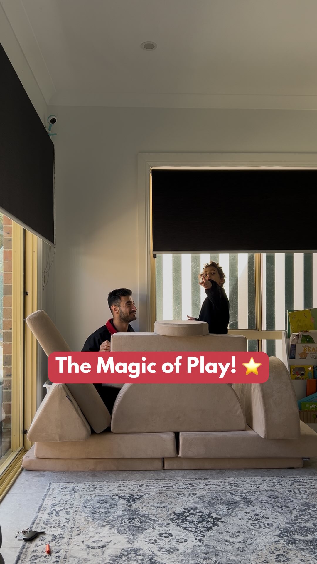 Just a kid, an OT, and a whole lot of imagination ✨
This fort didn’t come with a plan, just creativity, connection, and the freedom to explore 🏰
Moments like these are what therapy is all about: building trust, supporting regulation, and celebrating play that feels meaningful to the child.
Shoutout to @loungey_au for making equipment that moves with us, and makes magic like this possible.
Therapy that feels like play, every time 🧠❤️