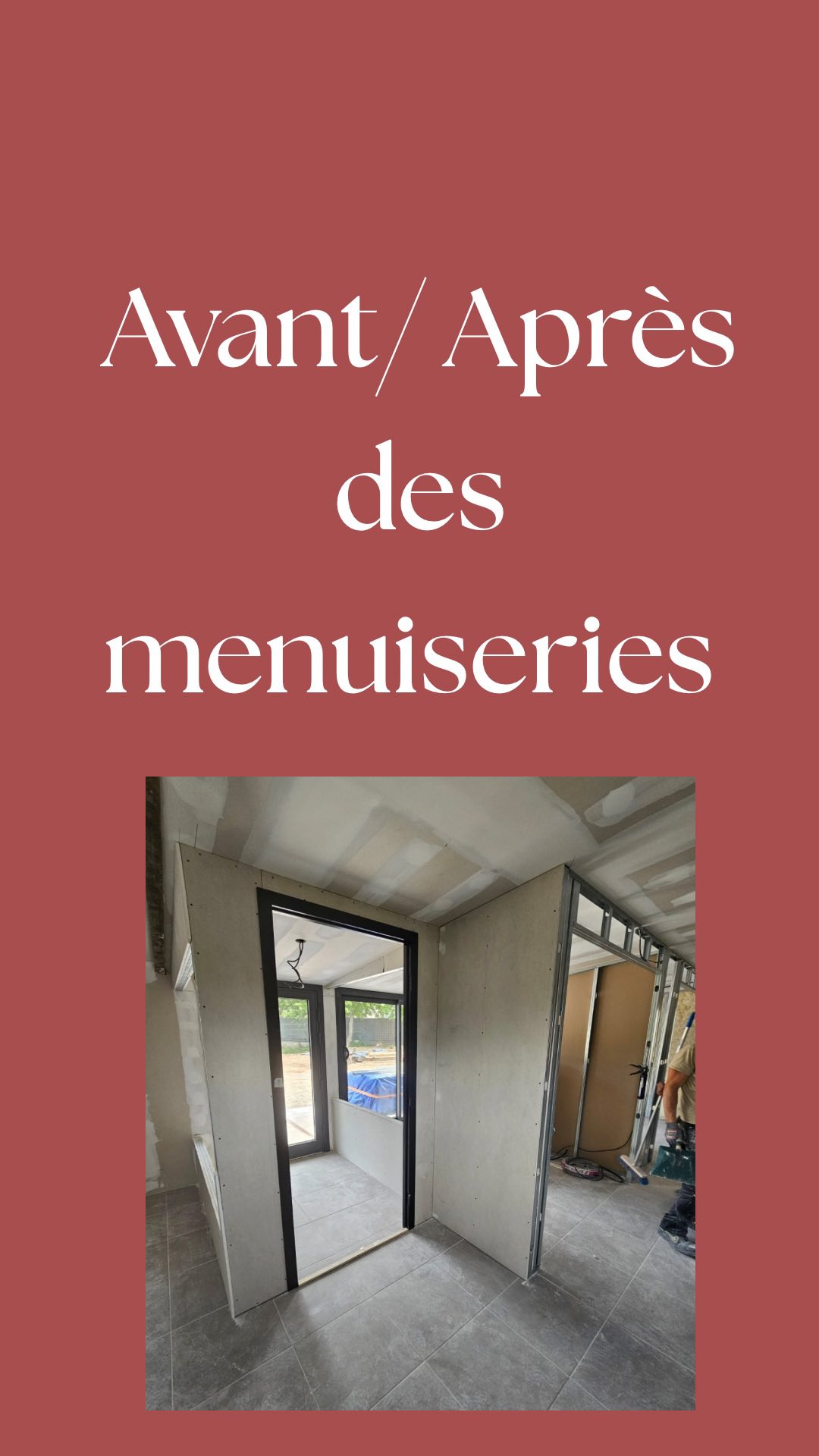Un avant/ après qui fait plaisir : celui des menuiseries !
Les baies vitrées et verrières sont posées, permettant à la lumière de circuler et prochainement à vos Minous de pouvoir regarder ce qu’il se passe en dehors de leurs chambres 😉
Merci à l’entreprise Servitec pour ce travail 👌
#larecreduchat #petsitter #chat #aixenprovence #hotelpourchats #pensionpourchats #hotelpourchat #pensionpourchats #passionchat #aixmaville #letholonet