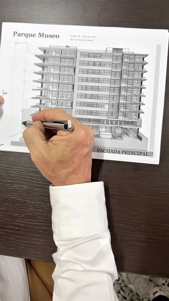 Características que hacen del apartamento tipo F, tu mejor opción para vivir en el centro de Nieva.
✅ Amplios Espacios y Diseño Funcional – Con 193 m², su sala-comedor se conecta con un balcón en L, creando un ambiente mágico con ventilación natural y vistas a los lugares más icónicos de la ciudad.
✅ Sus 4 habitaciones, todas con baño privado, ofrecen la privacidad y el confort que mereces. La principal se destaca con un walking closet y balcón, creando un espacio exclusivo para el descanso.
✅ Últimas 2 unidades. Una oportunidad única para vivir en un apartamento con acabados de alta calidad y diseño excepcional.
Parque Museo, un proyecto que redefine la manera de vivir en Neiva.
Contáctanos para mayor información
📲 (+57) 315 689 23 39
SALA DE NEGOCIOS
📍 Calle 21 A # 5-33 / Contiguo del Ed. Le Parc