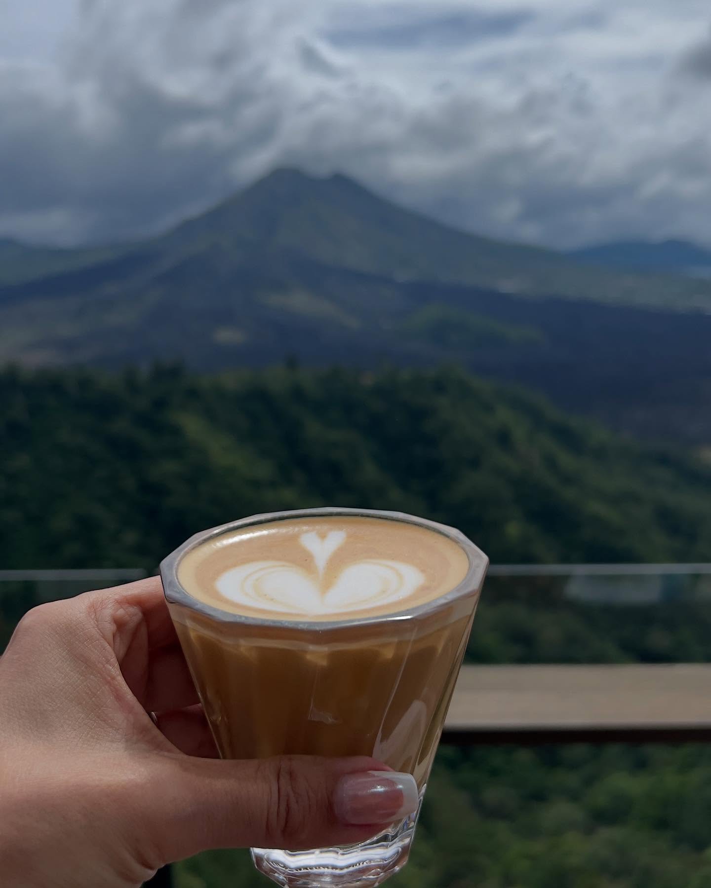 Stopped for breakfast at the top of Bali. The coffee was absolutely amazing - a truly magical moment sipping and eating here.
Pahdi Specialty Coffee is the biggest coffe shop in south east asia with a volcanic mountain view. This incredible view and energy is like a special vortex where your senses are so stimulated, yet you feel like you’re suspended in a bubble of peace.
#pahdispecialtycoffee #bali #coffeelover #souljourney #travelling #kintamanivibes #volcanoview #innerpeace #magicmoments❤️