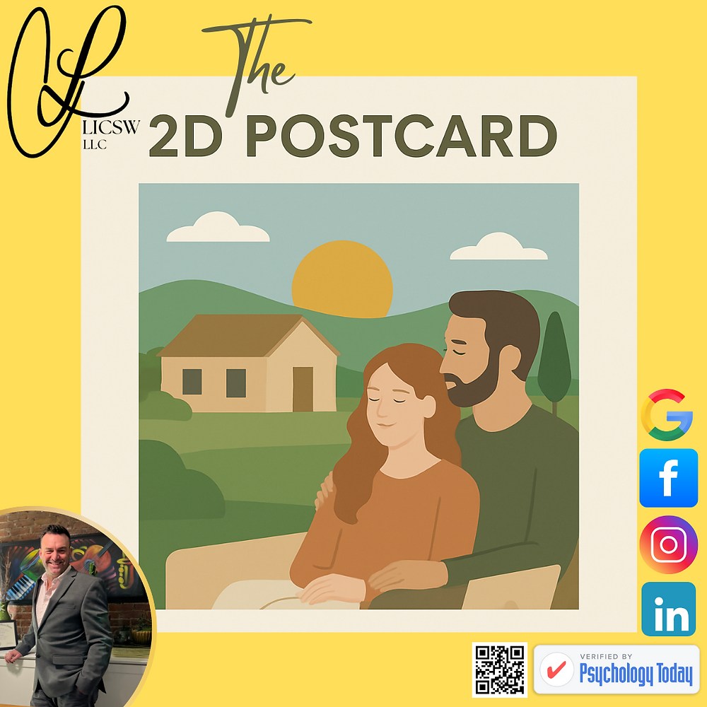 Ever thought about what your future self would say to you? Discover how self-awareness and visualization can help you create the life you desire. Tap into your deepest truths with the 2D Postcard technique. Link in Bio