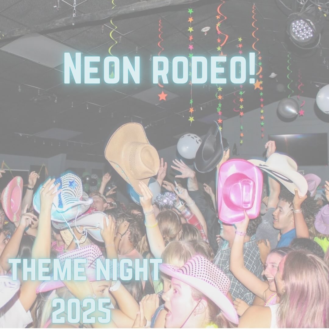 Our 2025 theme night is Neon Rodeo!!! Bring all your neon and country accessories for such a fun night! You won’t want to miss this, GET EXCITED!!!🤠🪩