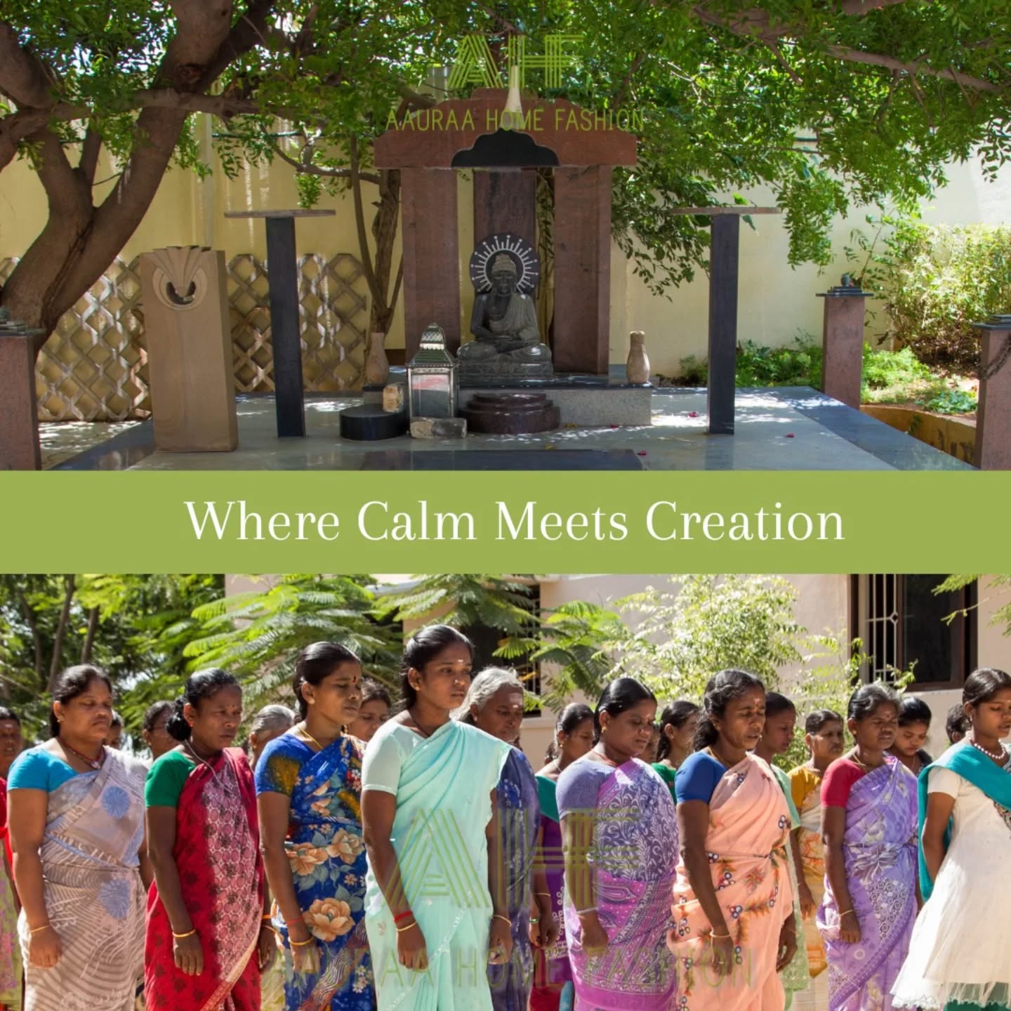In calm, we craft.
Simplicity.Serenity. Aauraa
#prayer #Aauraahomefashion #hometextiles #craftandinnovation #creative #weavingtogeathercraft