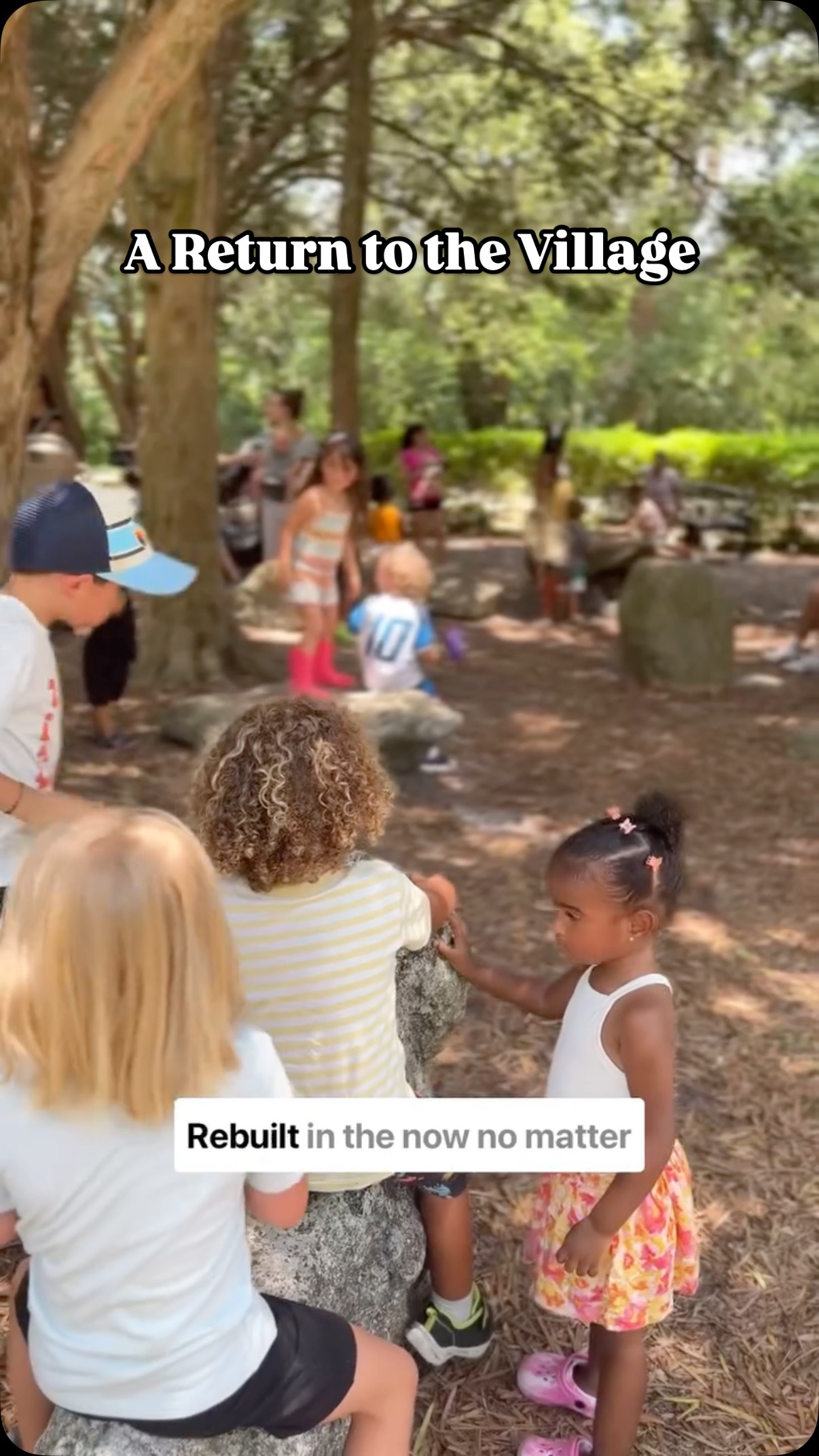 ✨ This is the village we all long for…
A place where mothers gather, children bloom, and learning happens through the rhythms of nature, not the ticking of a clock.
At SOL, we are reimagining what education can be—storytelling under the trees, crafting with our hands, singing with the seasons, and growing together in heart and soul.
We remember the old ways, and we’re living them now.
Because children deserve a place where they can
imagine and dream
run wild and be free
while learning about the world
and discovering who they came here to be.
Because mothers deserve a space where they can
feel seen
supported in their journeys
and growing alongside the souls they are raising.
Because learning is life—and it’s meant to be shared.
🌿 Come be part of the village.
🌞 Summer enrollment now open—link in bio.
@schoolforthesol
#SOLschool #NatureSchool #VillageRaisingChildren #HomeschoolCommunity #ConsciousParenting #LearningThroughPlay #OutdoorLearning #RewildChildhood #ModernVillage