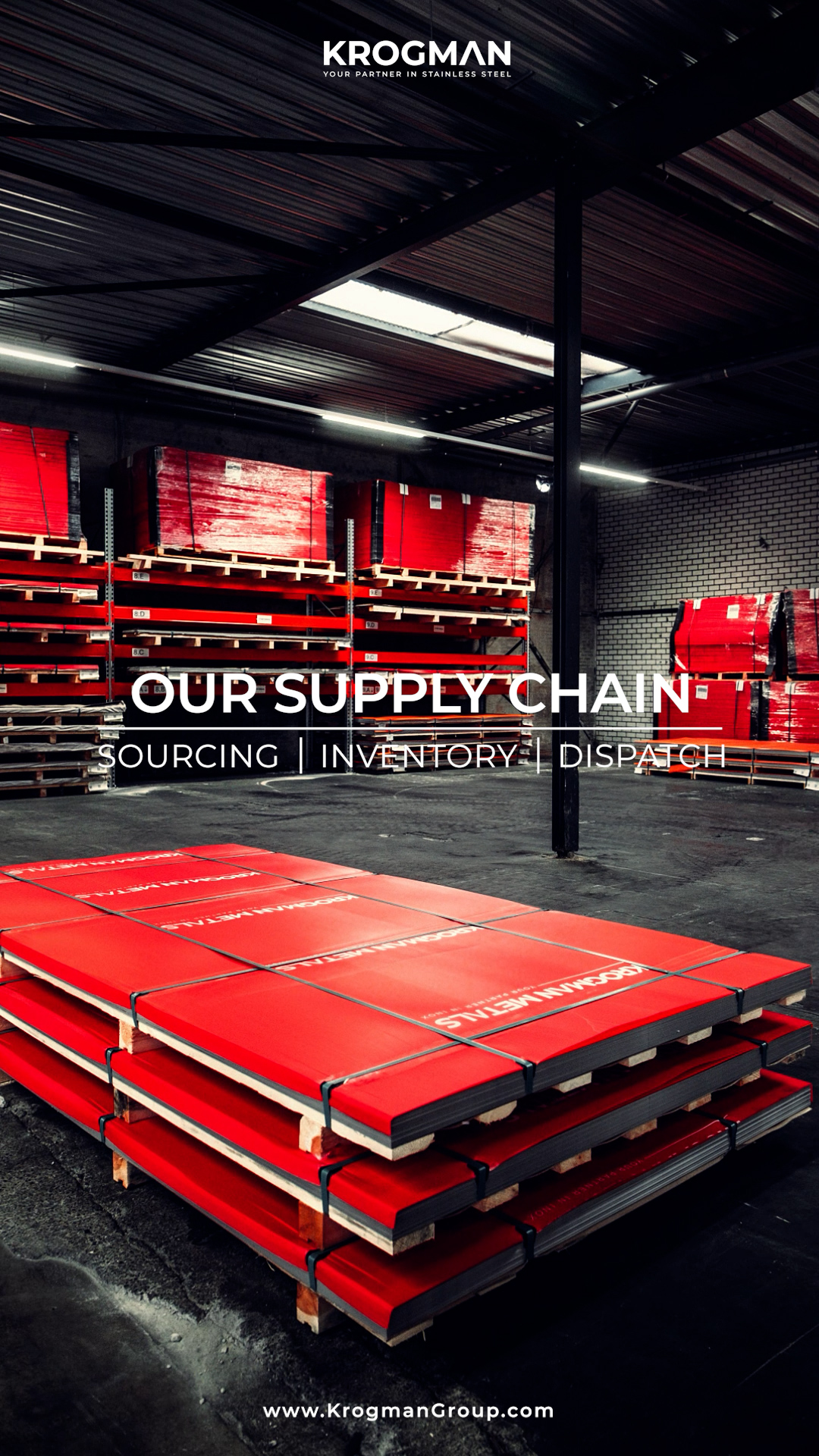 From premium sourcing to precise processing and on-time delivery — Krogman is your partner in Stainless Steel. 💪✨
Looking for a dependable stainless steel supplier?
Explore our full product offering at 👉 www.KrogmanGroup.com
#OurSupplyChain #Krogman #KrogmanMetals #YourPartnerInInox #StainlessSteel