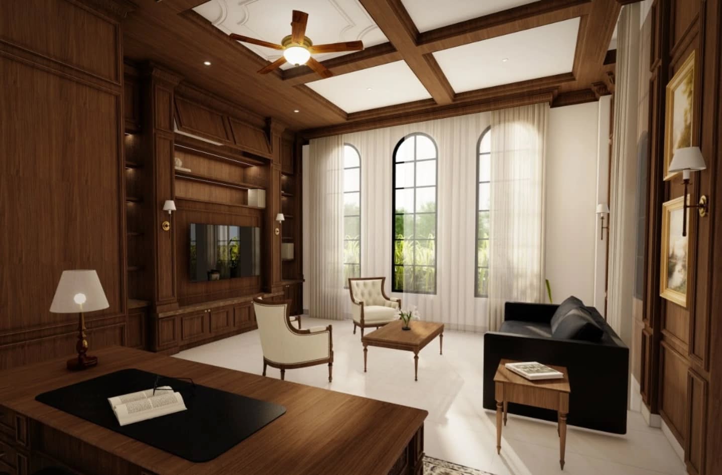 Sophisticated Classic Studio Design
By @dos.arch