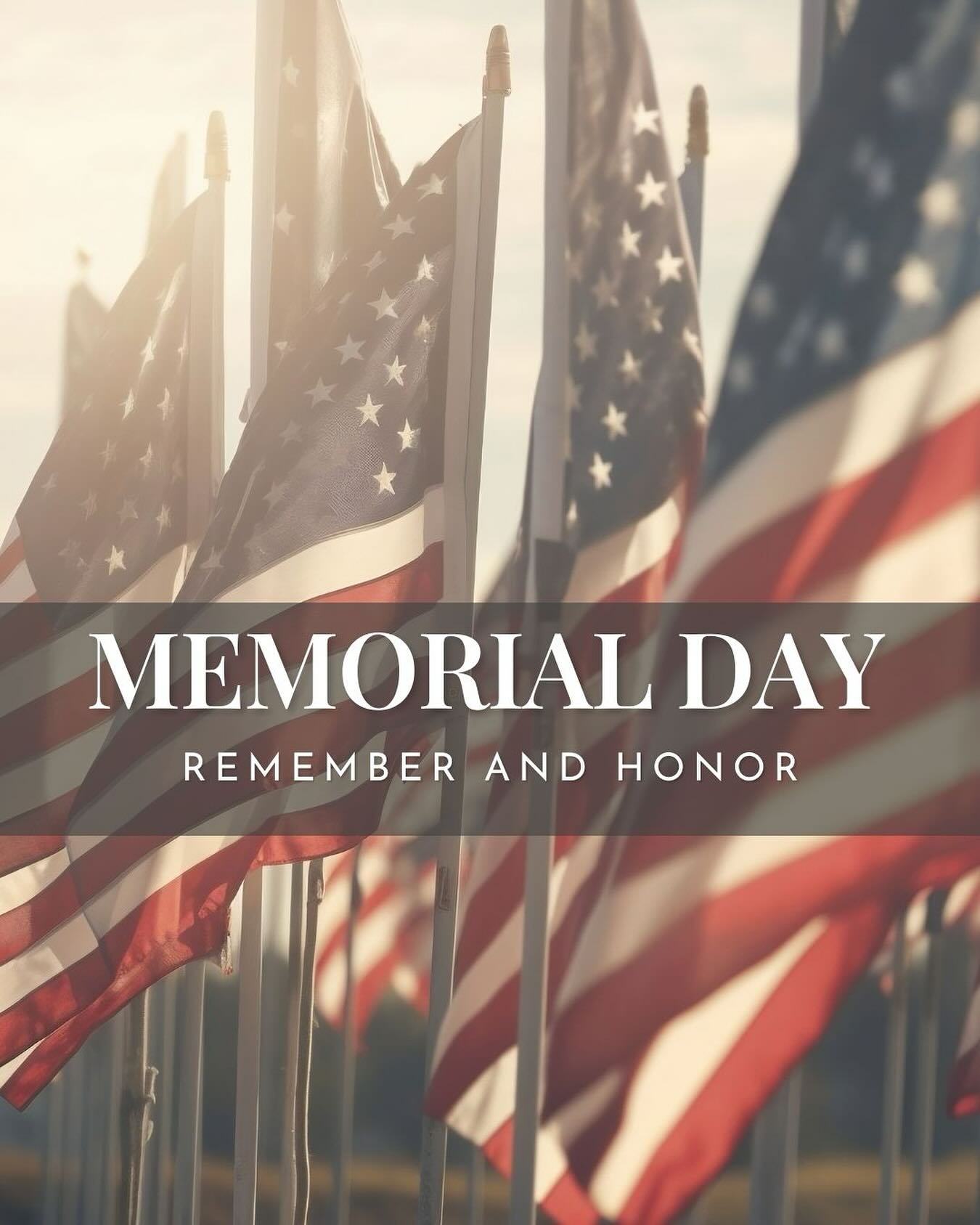 🇺🇸 This Memorial Day, we honor and remember the brave men and women who made the ultimate sacrifice for our freedom. Let us never forget their courage and dedication. ❤️🤍💙 #MemorialDay #HonorAndRemember #GratefulNation