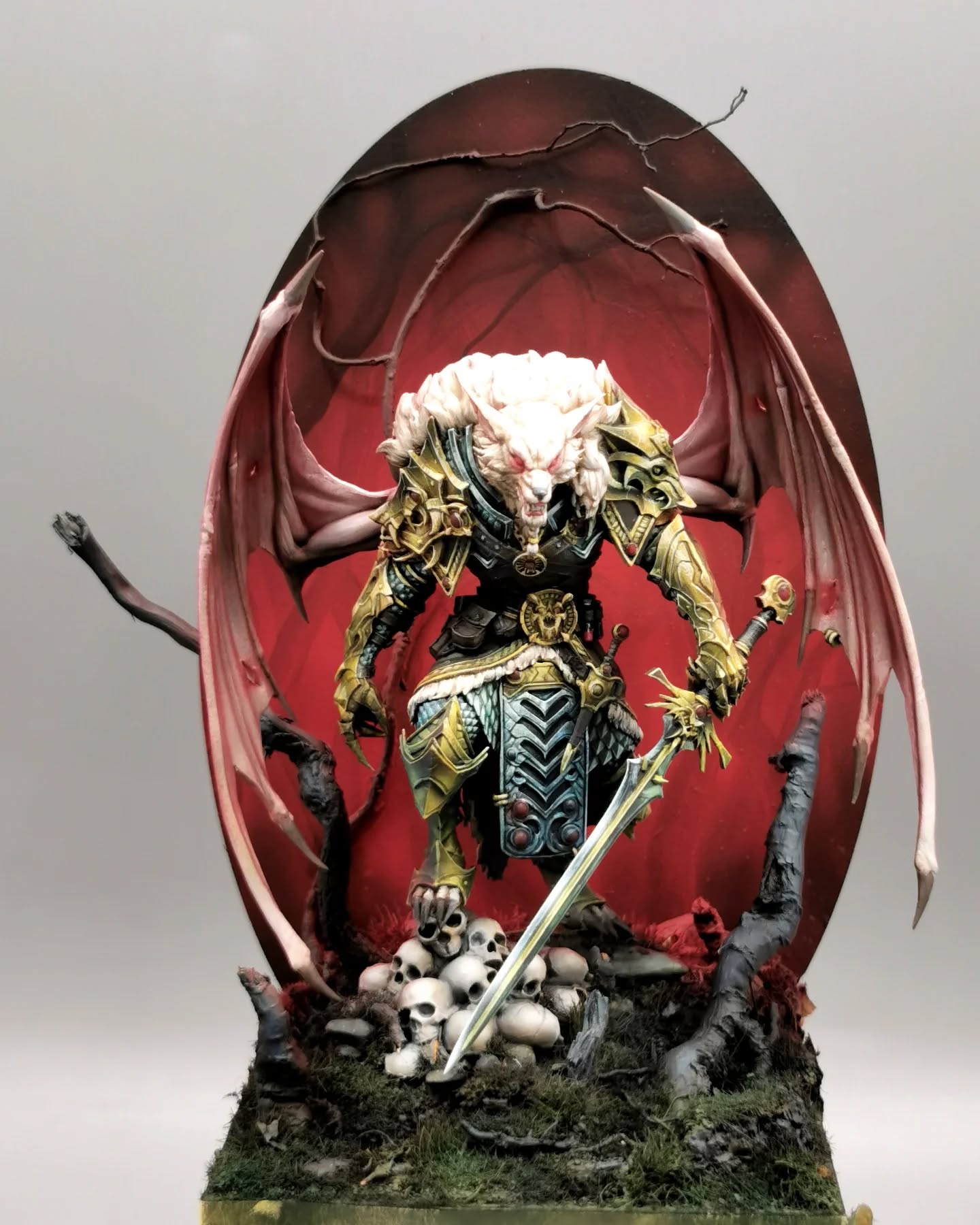 /!\ WIP /!\
Projet perso pour le prochain concours à venir à Lyon, le Lugdunum Show, dans quelques jours ! 😱😱
Oskar de chez @heramodels_minis !
Figurine 75 mm, avec les ailes de démon du kit alternatif !
#painting #paintingnmm #paintingminiature #paintingart #art #artwip #artpainting #paintingminis #miniaturewip #miniatureart #miniature #loupgarou #loup #lupus #werewolf #wolf #75mmscale #75mm #blanckandwhite