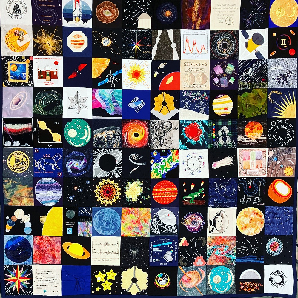 Wonderful #community #space #tapestry @jodrellbank