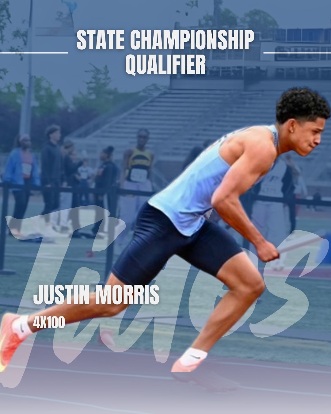 Boys 4x100 Meter Relay Qualifying Team:
Justin Morris
Atzel Chavez-Avelar
Troy Arnold
Gavin Olson
Riley Hester (alternate)
Anatoliy Yefimov (alternate)
The Boys will take the track Friday, May 30th at 12:30pm.
Top team from each heat plus the next 5 fastest times will qualify to the Final on Saturday.
🌊🌊🌊🌊