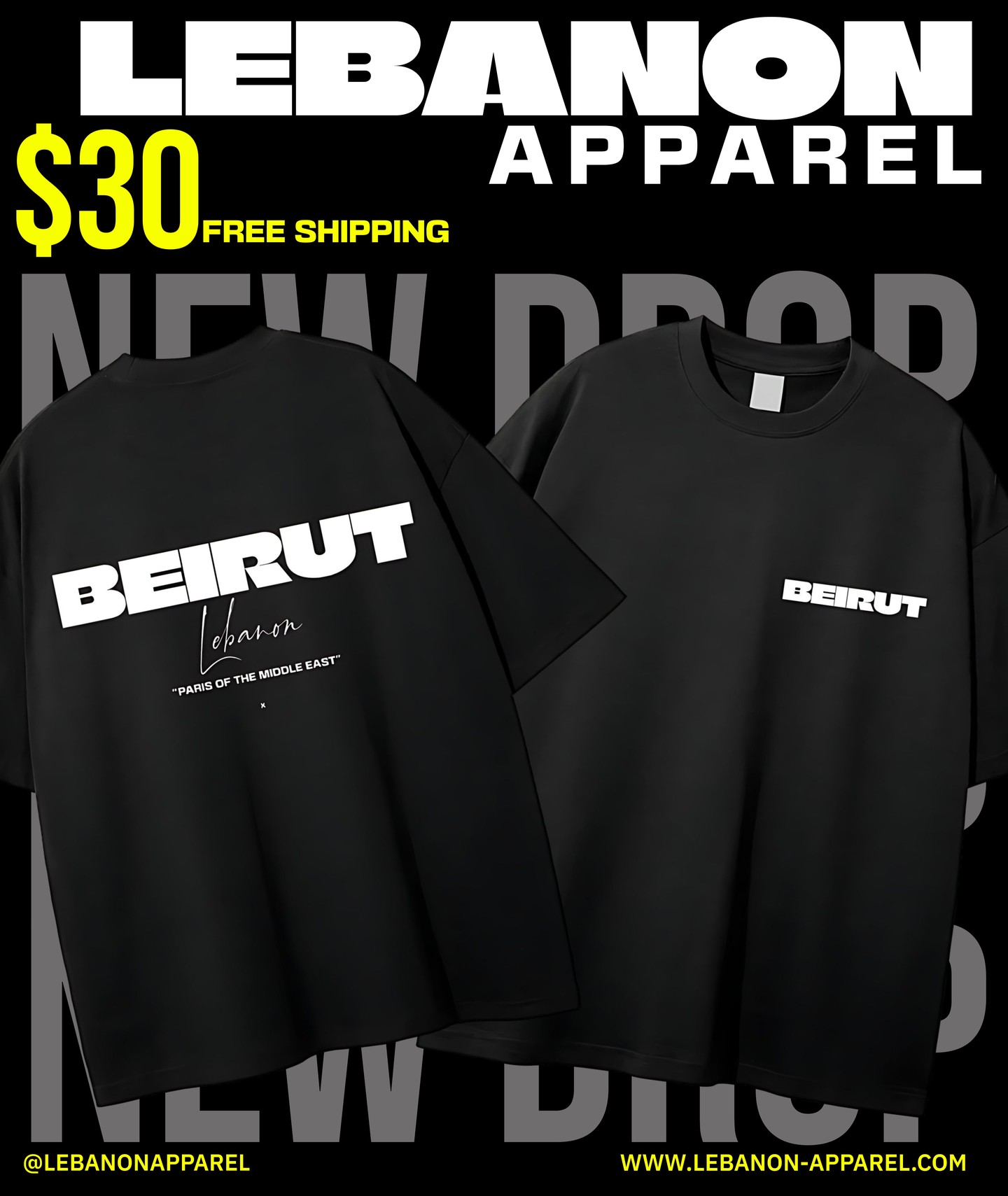 NEW DROP!!
PARIS OF THE MIDDLE EAST
LINK IN BIO‼️