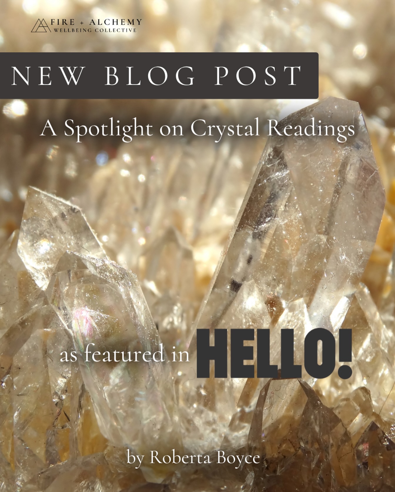 ✨ New on the Blog! ✨
We’re diving deep into the world of Crystal Readings — what they are, how they work, and why they’re having a moment (as featured in Hello! Magazine 💫).
Written by our resident crystal healer Roberta, this piece is perfect if you’re curious about the energy-shifting power of crystals.
Tap the link in bio and head to the Blog tab to read more!