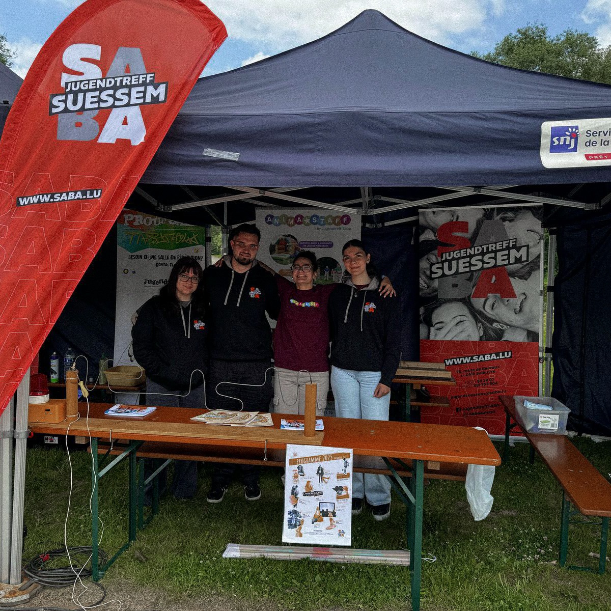 Animastaff um Jugendfest zu Hesper 😁