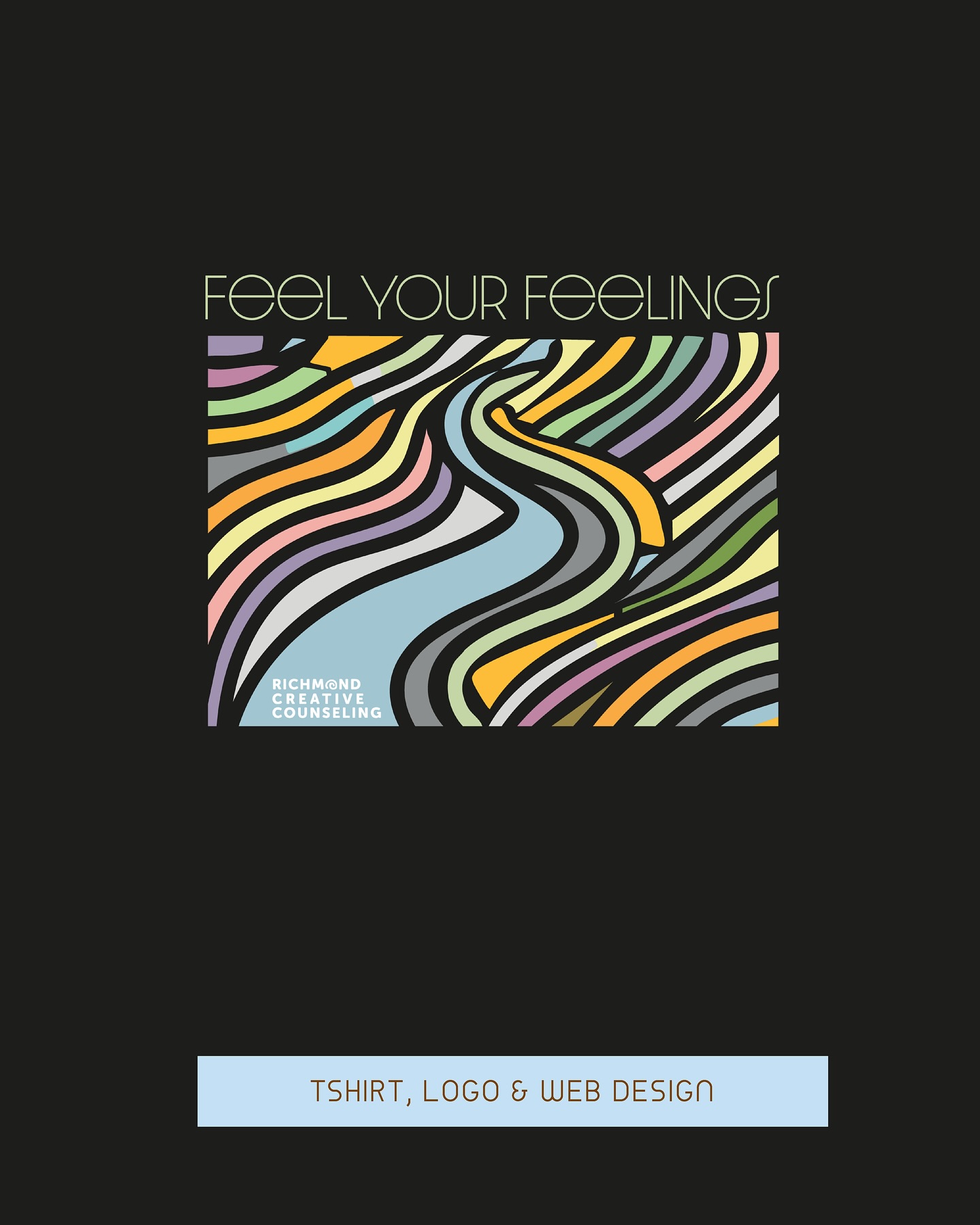 Feel your feelings. 🥳😱🥰😭😑🤯😉😡🙄🫠
It’s something I say often in my breathwork groups, because breathwork was the first tool that taught me how to feel my feelings, not avoid them, not analyze them, just feel them.
Therapy, on the other hand, gave me the language and insight to understand those feelings. Together, they’ve helped me reconnect with myself in a much deeper way.
When Richmond Creative Counseling, LLC @richmondcreativecounseling asked me to create a t-shirt design for their team that’s the phrase I proposed.
We’ve worked together before — I designed their logo and built their website — so when they asked me to create something for Mental Health Month, I wanted it to be personal and powerful.
This project is more than just a t-shirt. It’s a reminder that growth often starts with simply allowing yourself to be with what’s true. And as a designer, I’m constantly inspired by how we express and interpret emotion visually.
There’s also a whole other layer here: the science of selling feelings. Every decision we make is rooted in feeling. How we interpret and understand those feelings and emotions is what matters - in life, design, and healing.
I feel honored to bridge the worlds of creativity, healing, and emotional awareness in this way. 🌀
Want to try Breathwork? Follow @katie_rva for group workshops or message for one-on-ones.
Want help with your practice’s marketing, logo or website? Message me! 💻
#ALLTheFEELS #FeelYourFeelings #MentalHealthAwareness #DesignWithHeart #Breathwork #TherapyDesign #TherapyWorks #EmotionalIntelligence #RichmondCreativeCounseling #CreativeHealing #DesignAndWellness