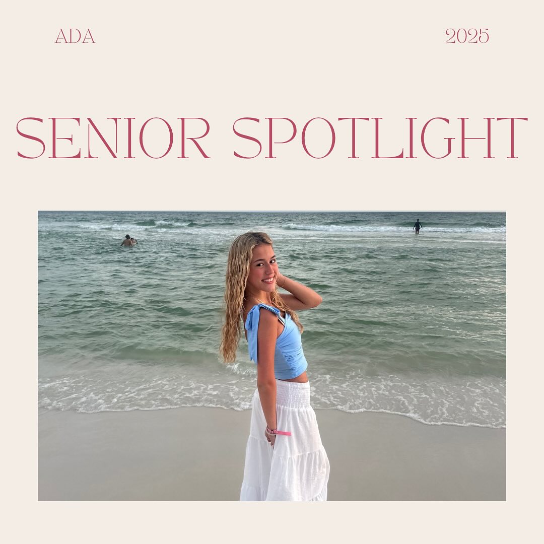 SENIOR SPOTLIGHT: Sabrina ✨🩰
Congratulations, Sabrina! Dance on!