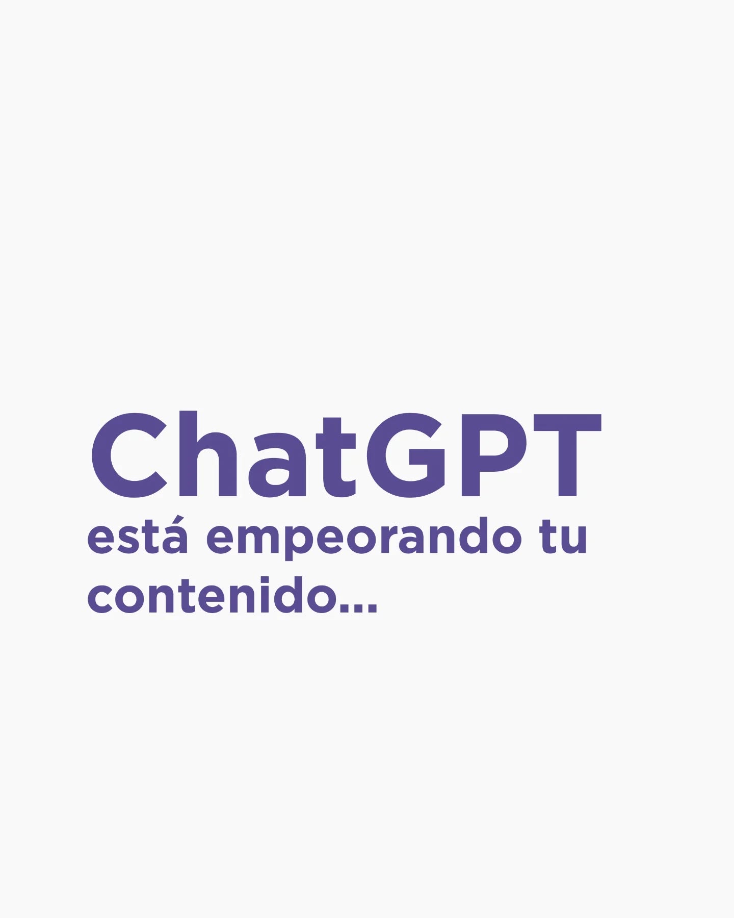 Ya me cansé.🙈 No no se crean pero si van a usar la IA para su contenido, minimo que les sirva.
Porque veo infinidad de contenido siempre diciendo: "eleva" "profundo" "no es que...es que..." "transforma" "vibrante" ...
Y esto no solo te delata, te hace sonar increíblemente genérico. No resuenas con nadie y eso es lo peor que puedes hacer si quieres vender. 🫠
✨️ Diganme,¿ sí les ha funcionado chatgpt como querían? o solo les dio mucho contenido en poco tiempo.
Si quieren saber mas o se sienten perdidos mándenme mensajito.
#IAenmarketing #chatgpttips #socialmediamarketingstrategy #socialmediamarketingworld #estrategiasdecontenido #authenticcontent