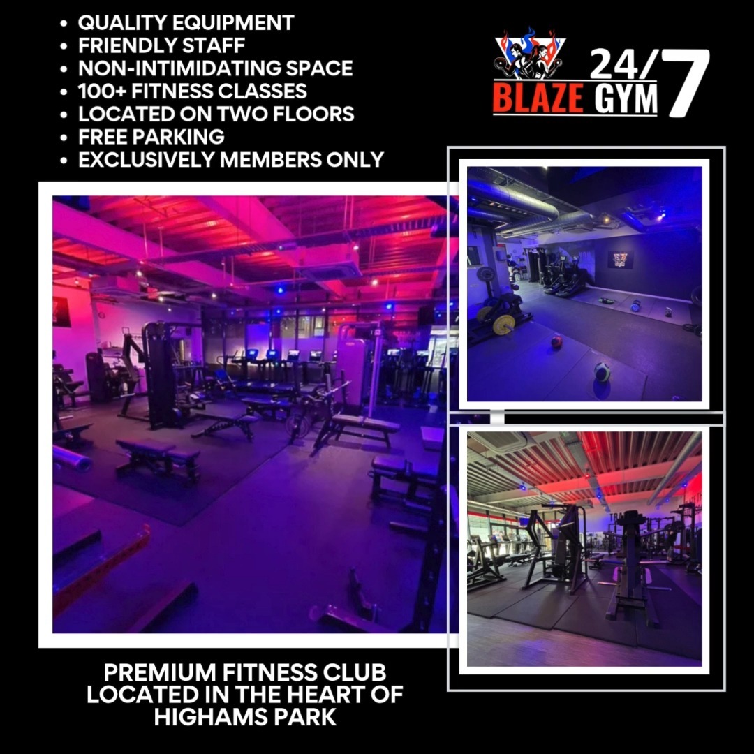 BLAZE GYM Highams Park - A welcoming & friendly space for those who train with purpose.
Blaze is open 24/7, with modern equipment, friendly staff, and a calm, focused atmosphere.
â
Members-only access â Join online or in person
â
Clean, spacious layout with top-spec kit
â
Supportive team always happy to help
â
Secure entry and with security setup 24/7 for peace of mind
Train in comfort, with great people around you.
Blaze isnât just a gym, itâs your space to grow. Check out our memberships online.
#woodford #highamspark #chingfordmount #chingfordmums #woodfordgreen #buckhursthill #chigwellmums #Blaze #Fitness #Exercise #Workout #GroupExercise #Chingford #NorthChingford #SouthWoodford #Loughton #highamsparklife #chooselocalhp #highamspark_e4 #gyminchingford #highamsparkmums #24hoursgymaccess #24hourgym #24hourfitness #premiumgym