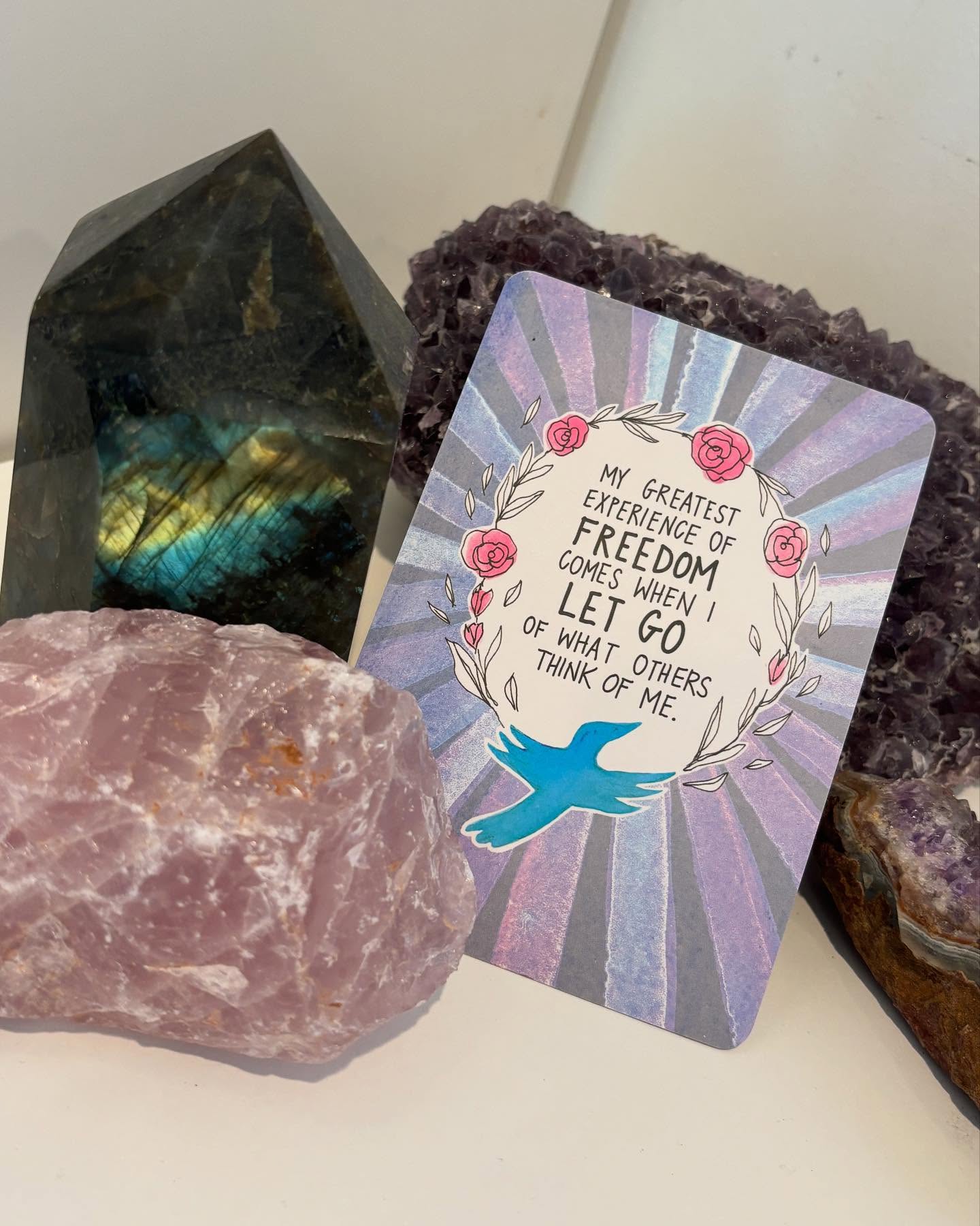 Whimsical Wednesday! ✨
This card speaks for itself if you needs a reminder here it is!
If you need SELF LOVE today TAKE IT BACK! 💖☀️🫶🏻
#FusionWellnessCollective #BreakFree #RiseAbove #ElevateFromWithin #NonProfit #501c3 #HealingJourney #FindYourTribe #selflove