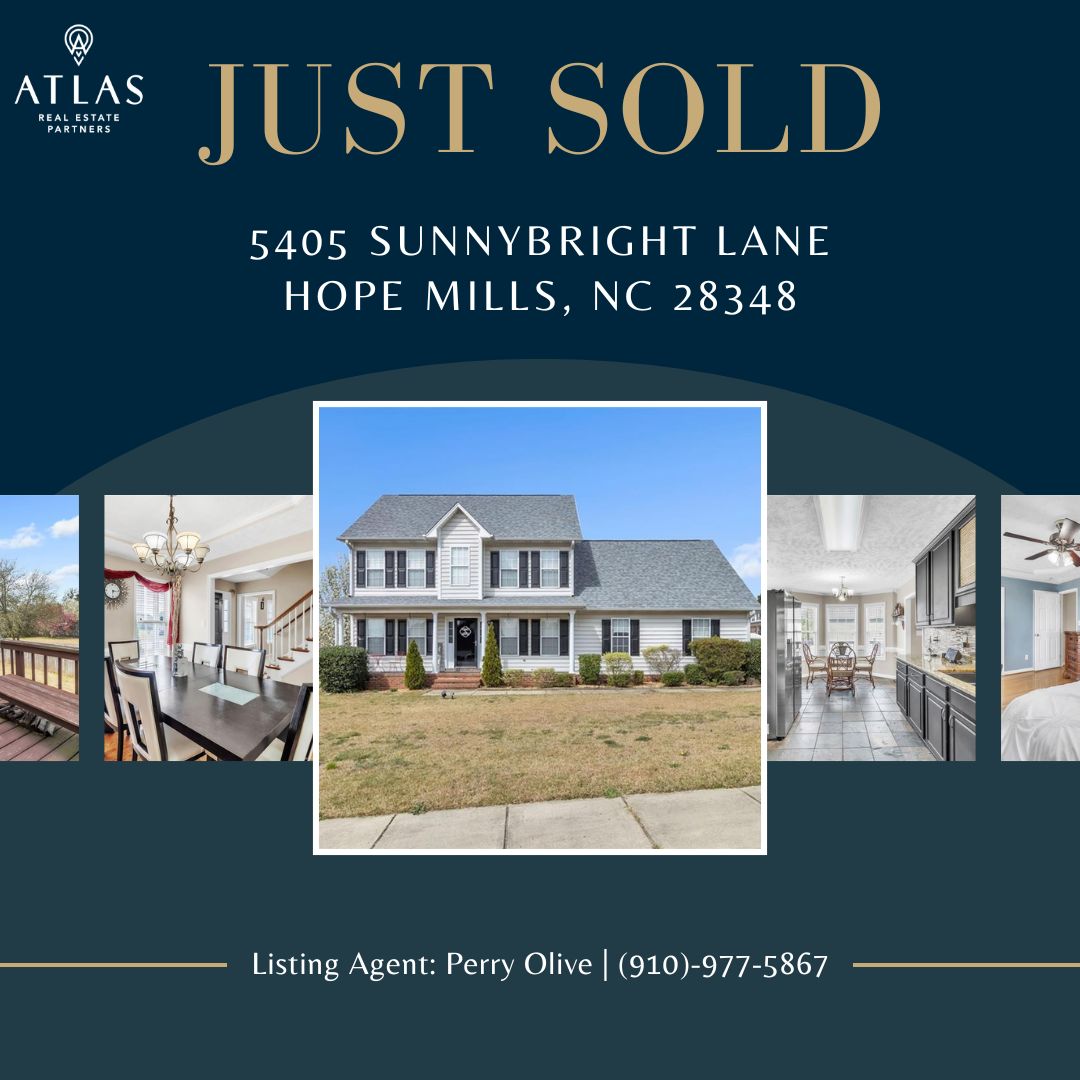 🎉 SOLD! Another Happy Homeowner! 🏡💫
Another beautiful home is officially off the market and into the hands of its new owners! Helping our clients close this chapter and start a new one is what it’s all about.
Thinking about buying, selling, or just curious where to begin? Start with us! Whether you want to:
🔍 Begin your home search
📈 Find out what your home is worth in today’s market
🏡 Or simply explore your options...
We've got you covered ➡️ www.homewithatlas.com
#JustSold #HomeWithAtlas #FayettevilleNCRealEstate #SoldAndClosed #StartYourSearch #KnowYourHomeValue #RealEstateJourney #BuySellInvest #YourNextMoveStartsHere