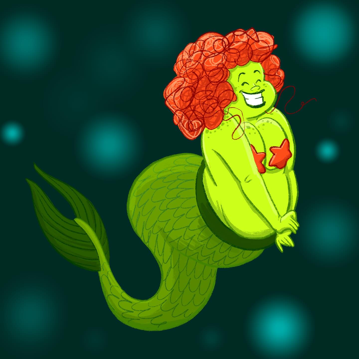 Last minute #Mermay entry!