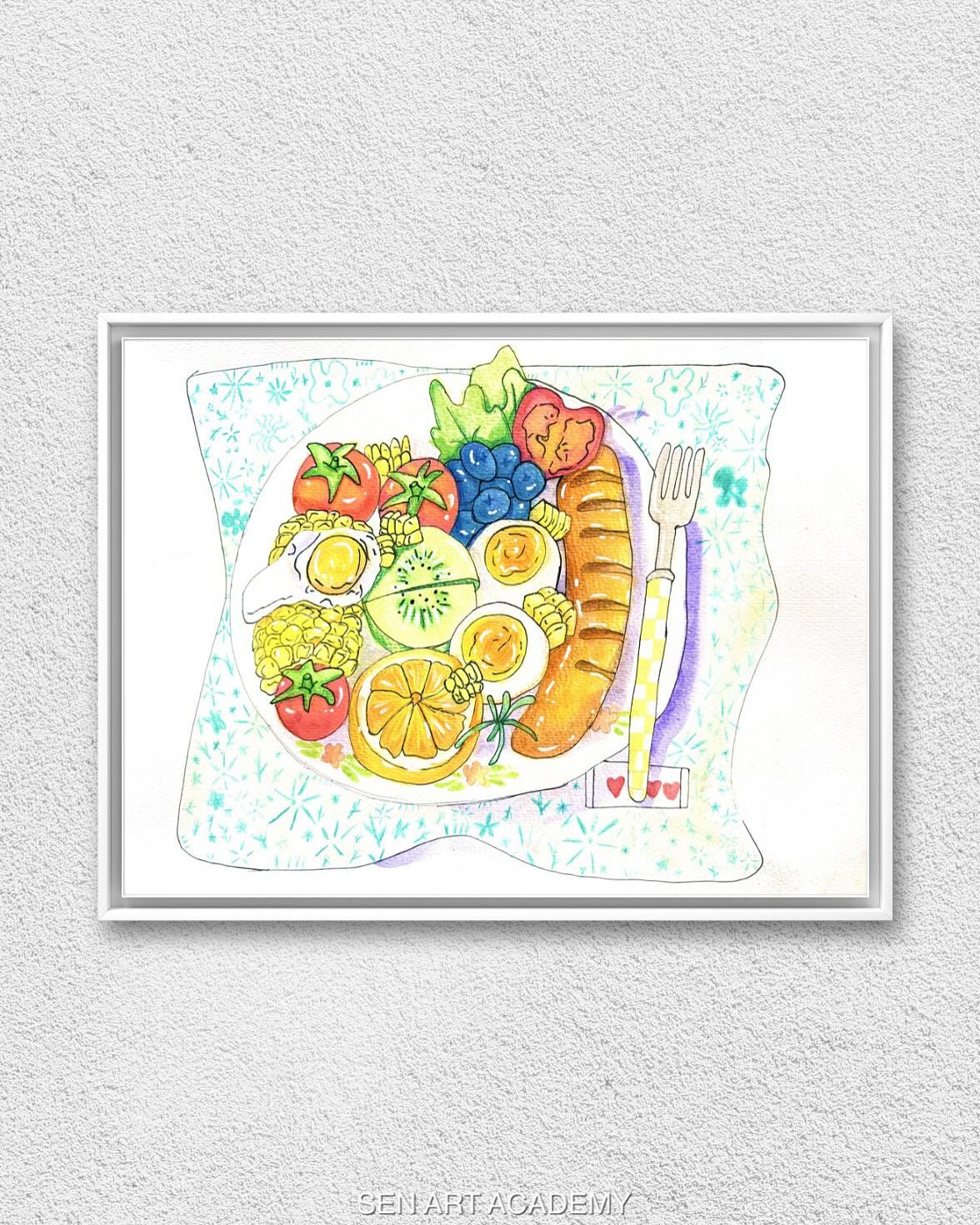 Tastes Like Art! 🍽️🎨
Who knew breakfast could be this artistic?
Our students painted this mouthwatering watercolor spread—featuring sausages, tomatoes, blueberries, and sunny-side-up eggs—while mastering water control and color layering.
A delicious way to explore composition, color harmony, and artistic detail!
🎨🎨🎨
LEARN ART, SEN ART.
(all the drawings and paintings show on our ins are create by our art tutor or student)
#artnewzeland #art #artstudy #artstudio#artworld #artauckland #artist #artclass #artcourse #artistsoninstagram #artnz #nzart #artteaching #artwork #artstudent#artacademy #artstudio #auckland #artstudent#studentwork #artist #artlover