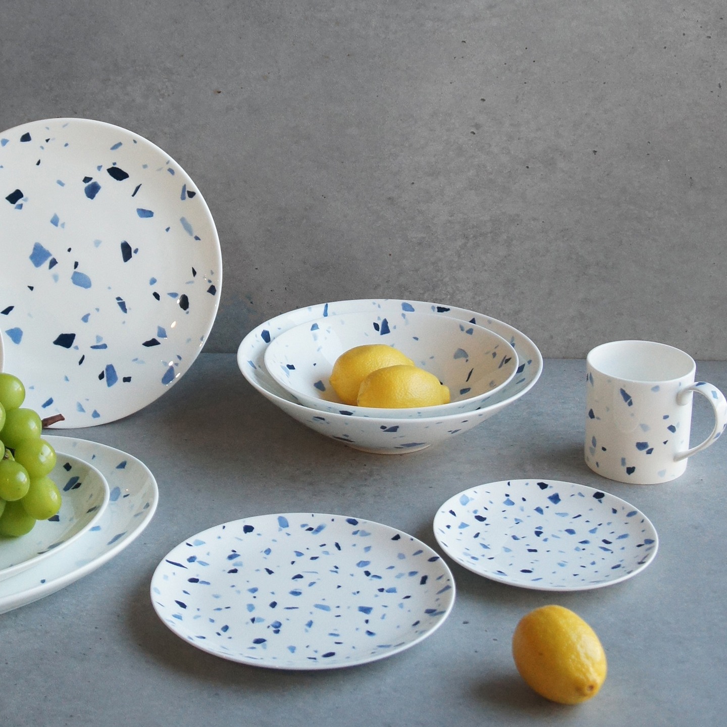 Terrazzo Azzuro collection ❤️
#tableware #onthetable #dinnerware #terrazzo #setthetable