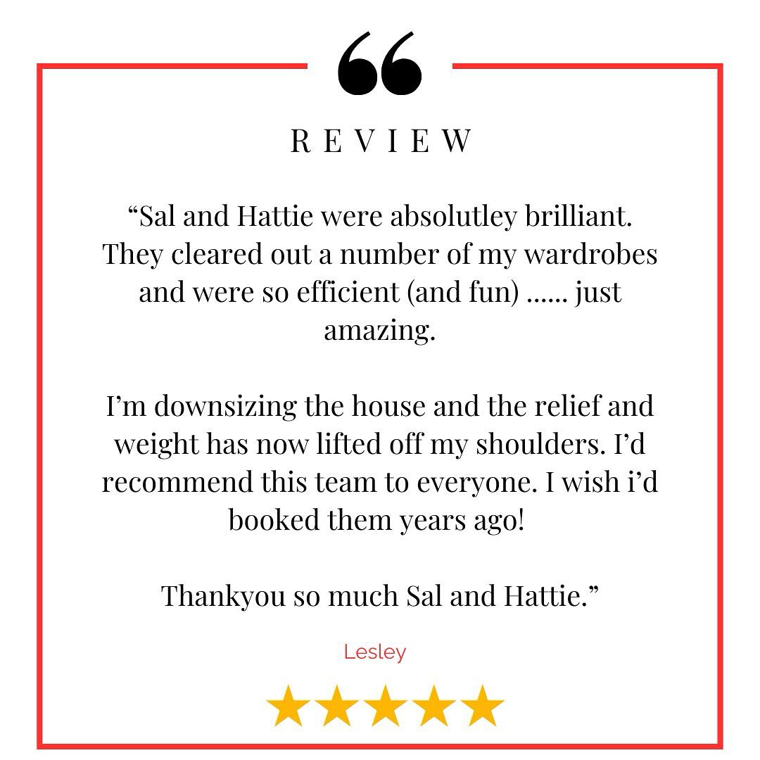 Lesley it was a dream working with you! Thankyou for such a lovely review 🤍
#declutter #professionalorganiser #organise #wardrobe #review #client