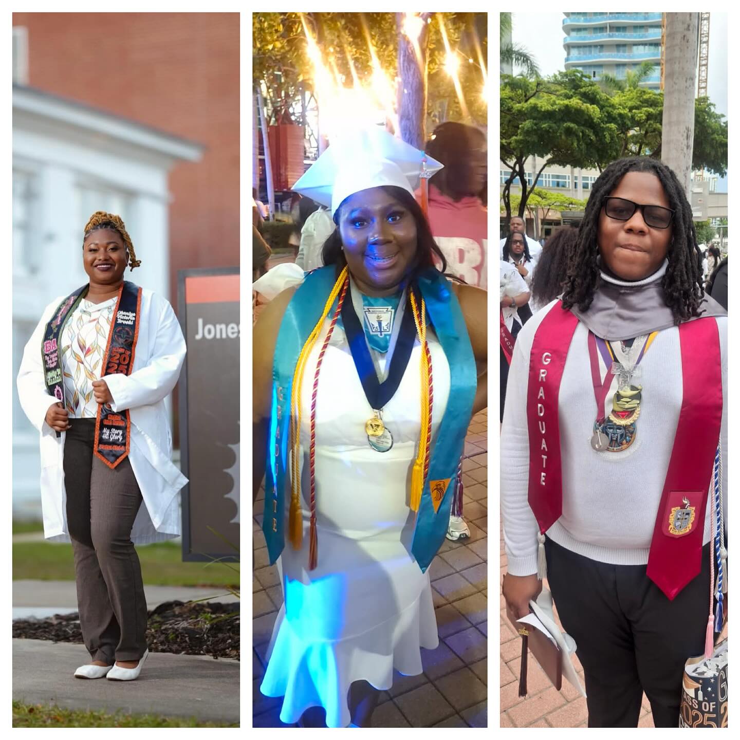 So proud of my children, as they have all graduated this year! 1 College Graduates and 2 High School Grads #Classof2025 #ProudDad
@jhaniyabrooks Graduated from @famu_1887
@jusmakaylaaa_ Graduated from @turnertechhs
@dj.ymg Graduated from @miaminorlandshs