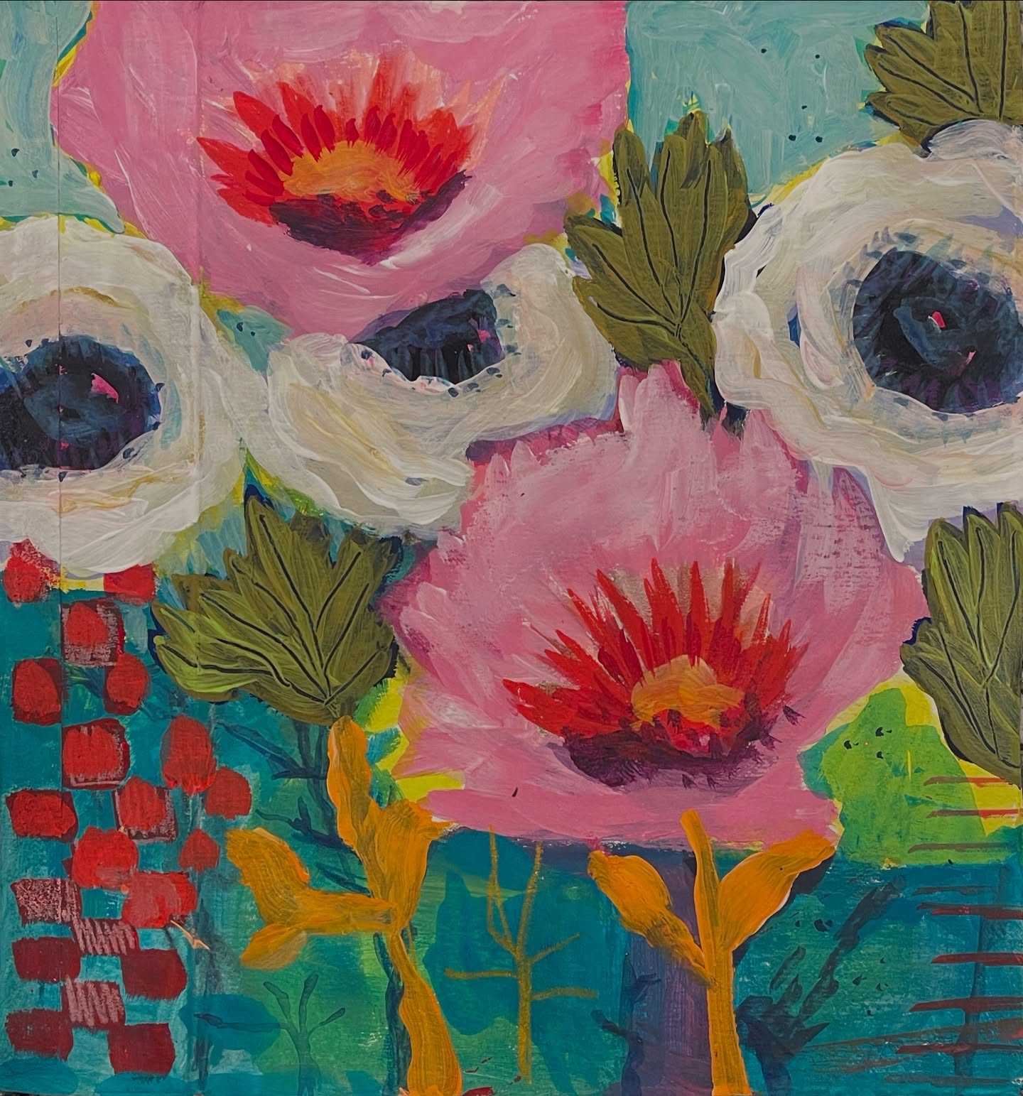 Knee deep in florals 🌸😍