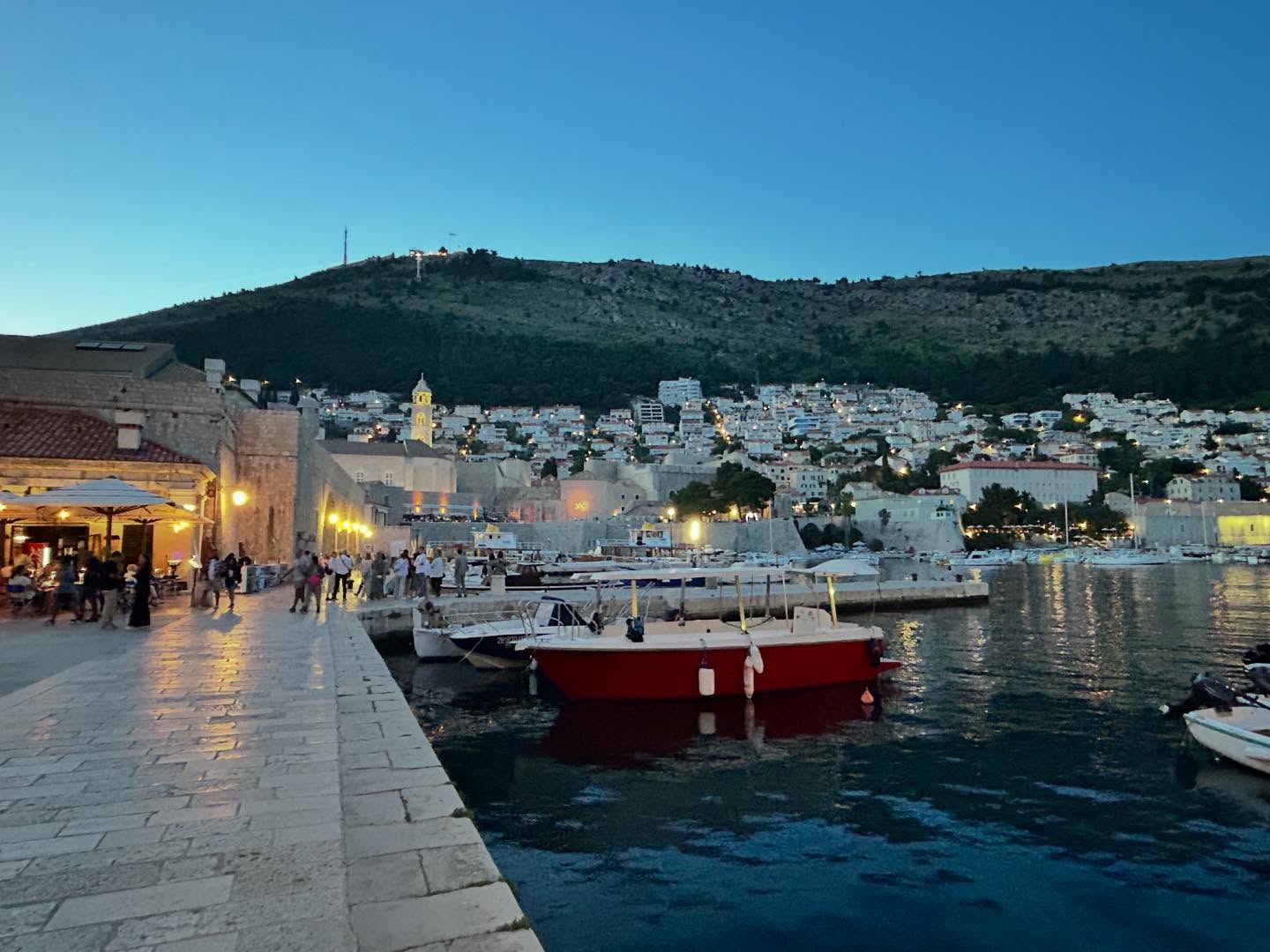 Dubrovnik Old Town port at night — calm seas, ancient walls, and timeless charm.
#dubrovnik #oldtown #port #nighttime