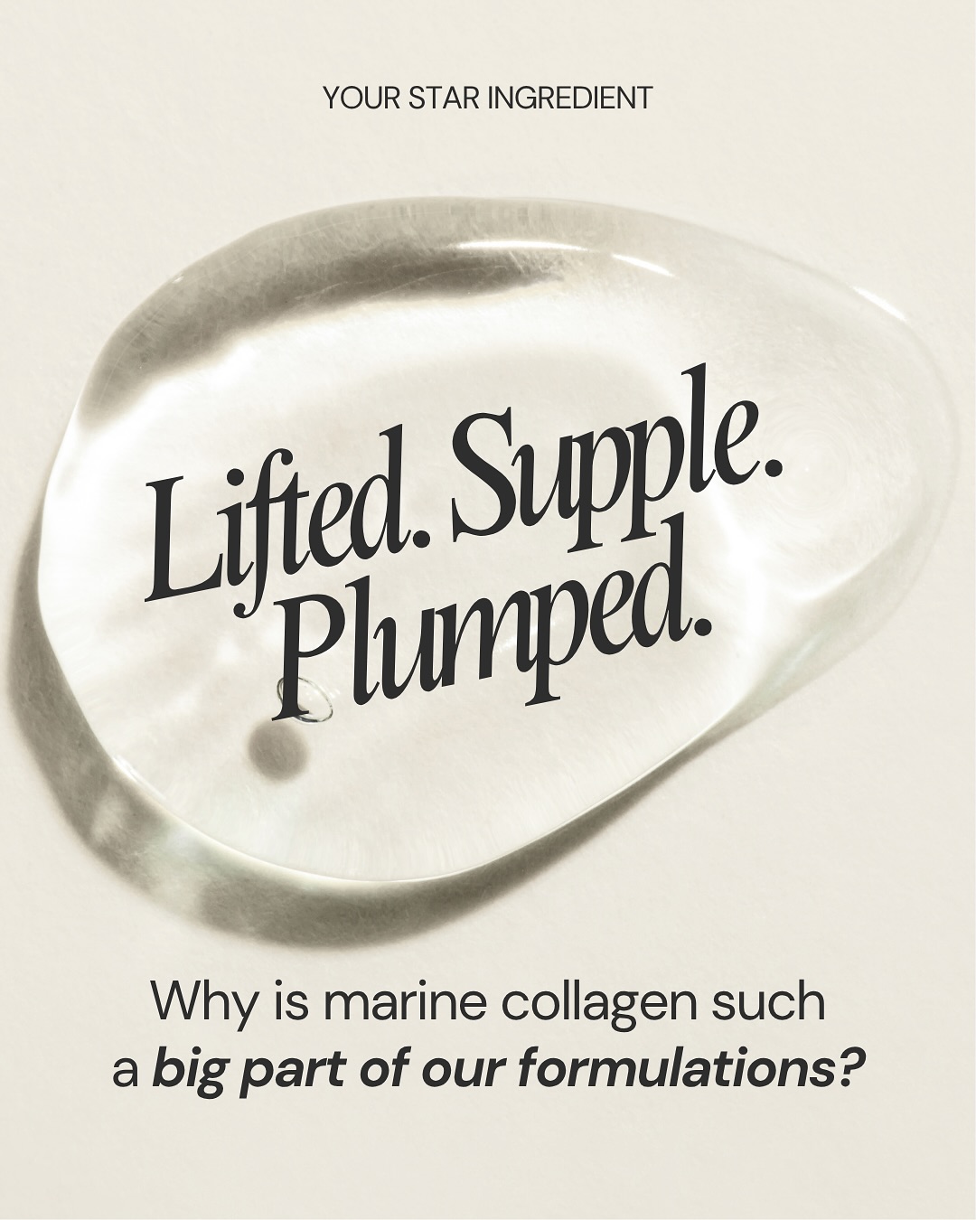 Marine Collagen is a big part of our formulas.
Because it’s the kind of ingredient that actually shows up on your skin - making a noticeable difference. Over time, using marine collagen helps your skin feel firmer, softer and plumper.
It brings back that natural bounce and glow that everyday stress and changing seasons tend to dull.
We care giving your skin the strength and moisture it needs to look and feel truly alive 💕
#bodycare #collagen #marinecollagen #beauty #bodycareproducts #bodycareroutine #bodycarecollection