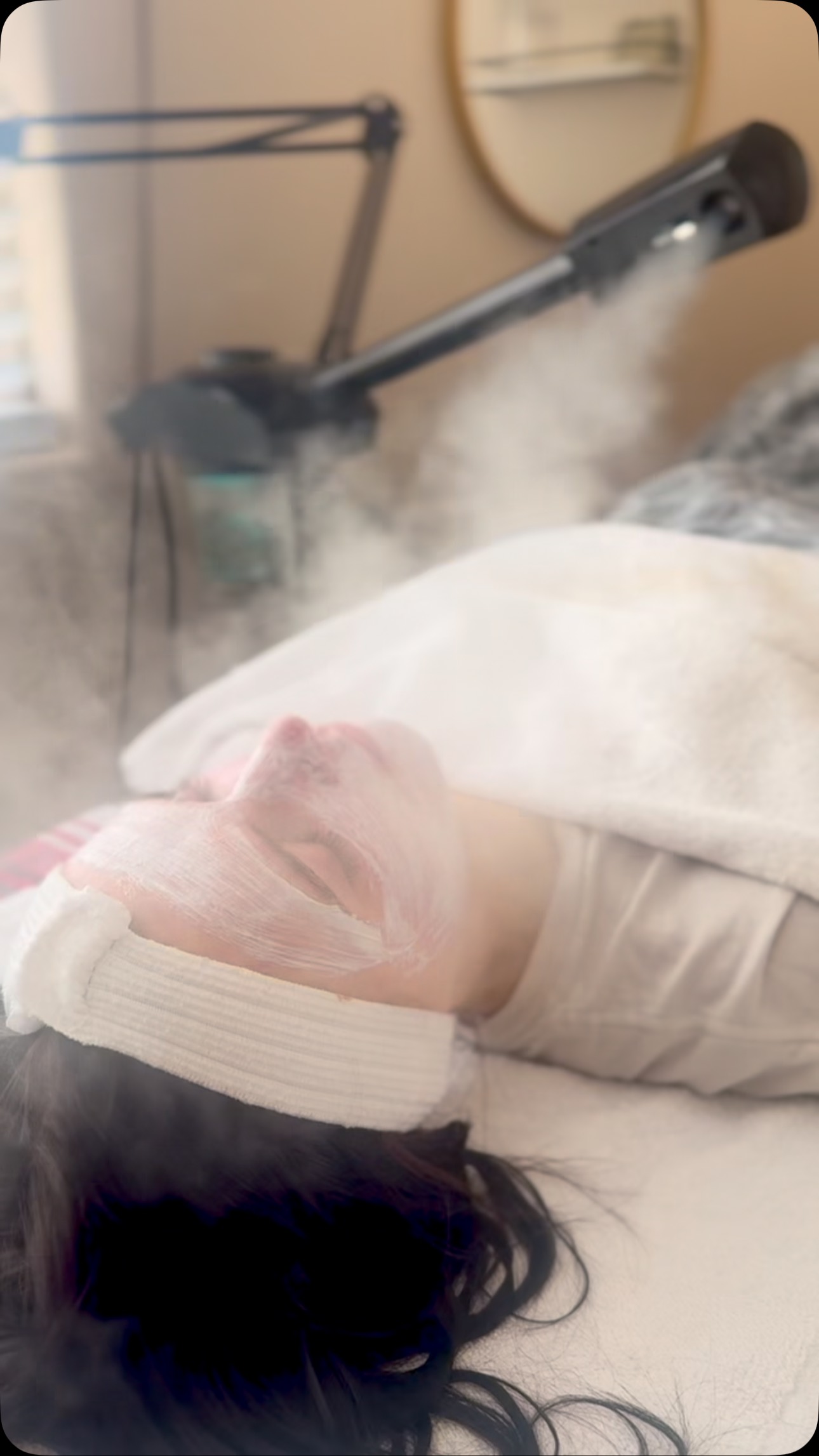 That facial feeling🧖♀️