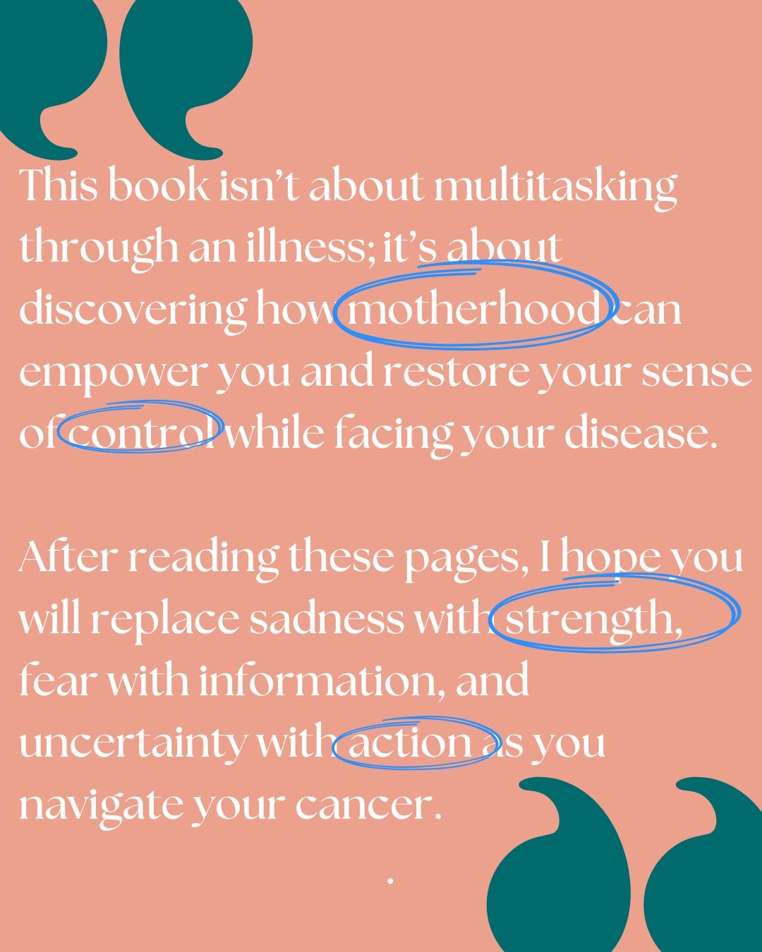 “This book isn’t about multitasking through an illness; it’s about discovering how motherhood can empower you and restore your sense of control while facing your disease.”
When I wrote this book, I didn’t want to gloss over the hard parts. Cancer is difficult. Motherhood is demanding. And when they collide, it can feel like your world is spinning.
But through these pages, I hope you’ll find more than just lessons, I hope you’ll find your path and find:
✨Strength instead of sadness
✨Knowledge instead of fear
✨Purpose-driven action instead of uncertainty.
If you’re walking this path, know that you’re not alone and not powerless.
#motherswithcancer #momswithcancer
#ICantCancerIHaveCarpool