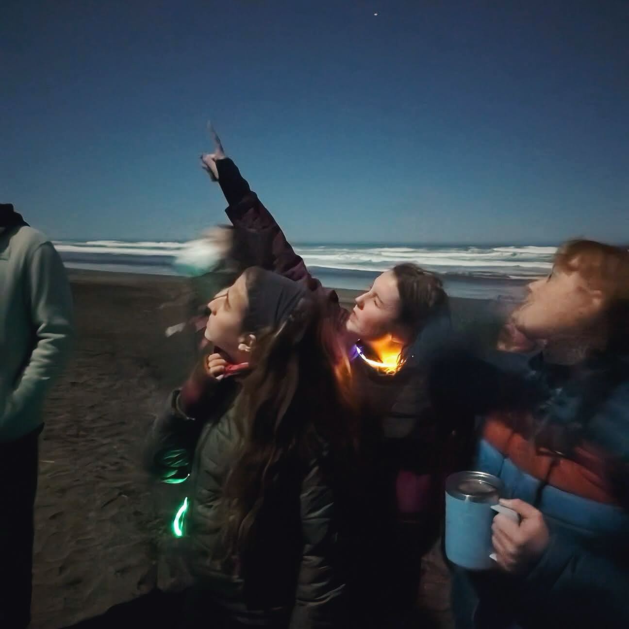 Evening astronomy at Ocean Beach for Middle School students (earlier in the semester)
#sfschoolhouse