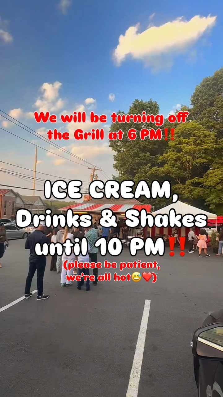 // We will be stopping FOOD at 6pm tonight (sorry it’s hot in here🥵)!! We will be open until 10pm for everything else!! Thank you for understanding & stay cool everyone✌🏽🍦
#ScoopsNMore #icecream #summer #yummy