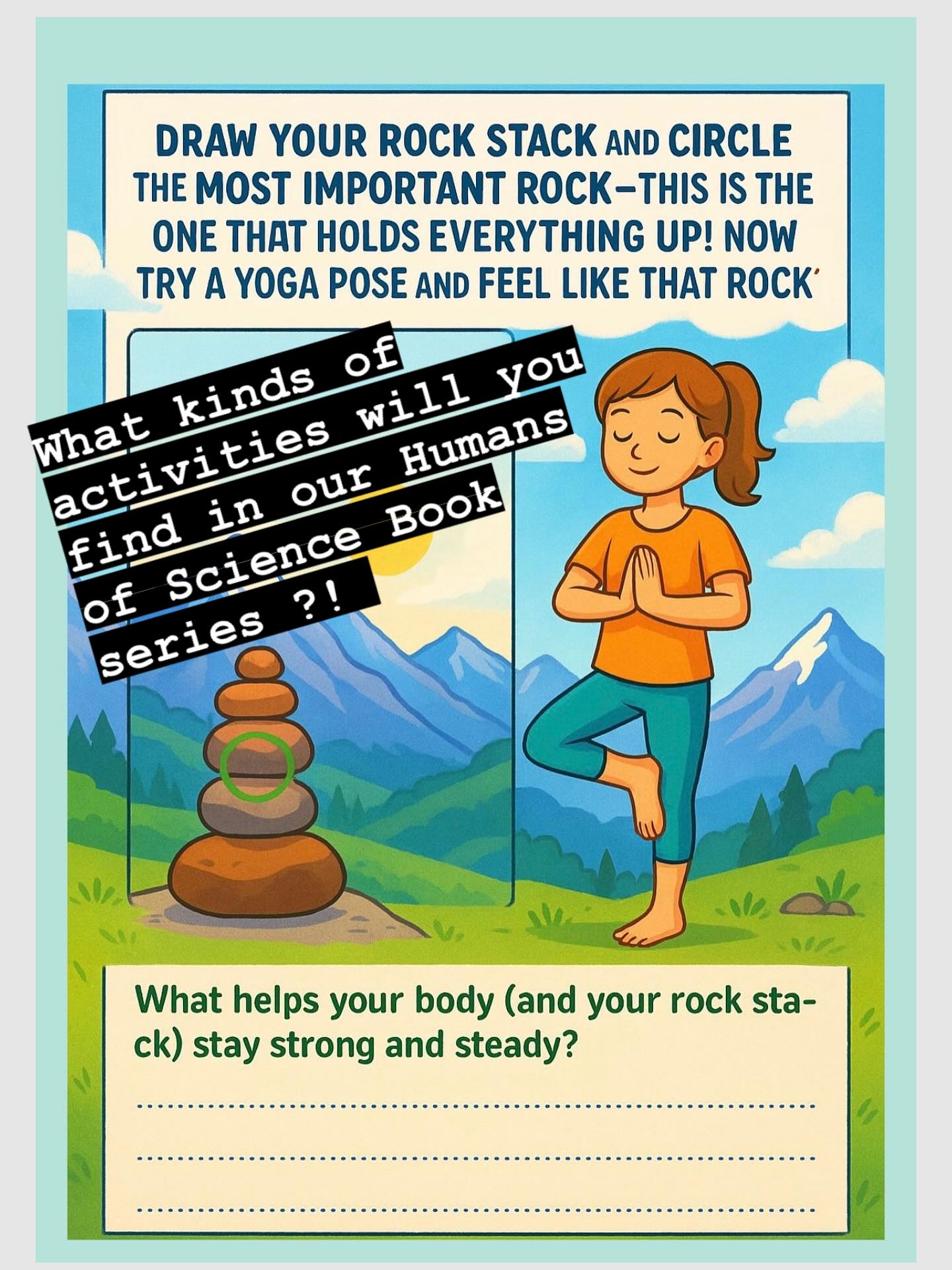 What if my kid is not interested in STEAM?!
Our series is for holistic growth.
Best wishes on #worldyogaday 💕✨for an all inclusive growth of your child!
Please find link in the bio #steamforkids #holisticgrowth # #childrenyoga #yogaeducation