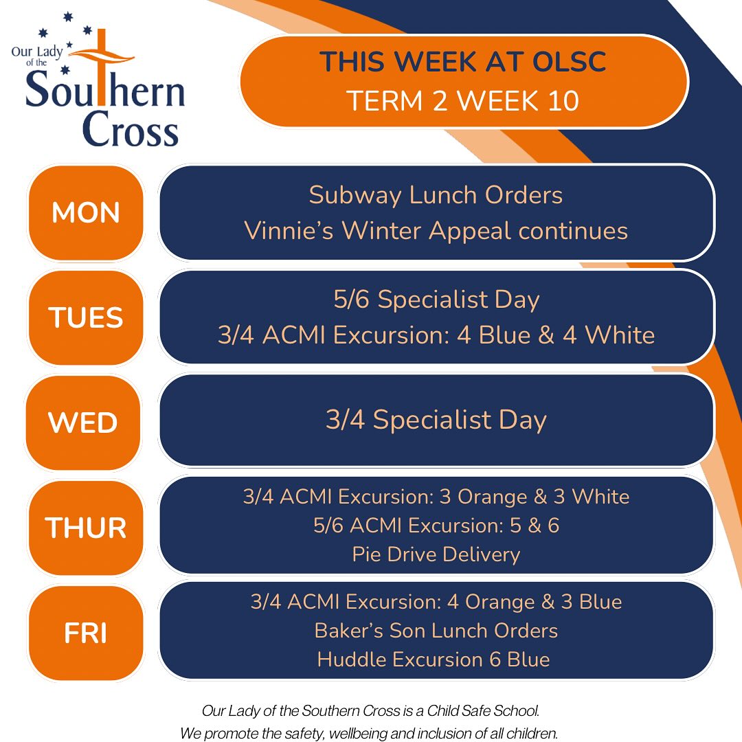Another busy week at OLSC! The Vinnie’s Winter Appeal continues this week.