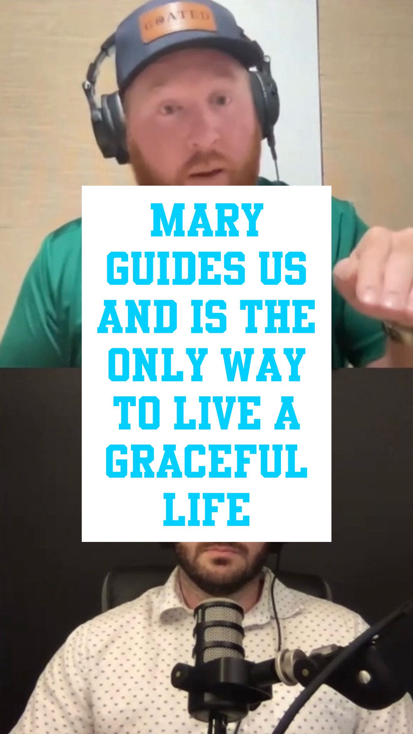 “She’s the one who guides us that way, and otherwise I don’t know if we would even have a chance of being graceful creatures.” @bluecollarcatholic talks about his experience of living a Catholic life and how the Blessed Mother is the way to living a graceful life.
Word to Your Mother is available on Spotify and Apple Podcasts.
#catholic #catholicpodcast #grace #graceful #spiritual #prayer #spirituality #masculinity #nontoxicmasculinity #spirituality #meditation #jesus