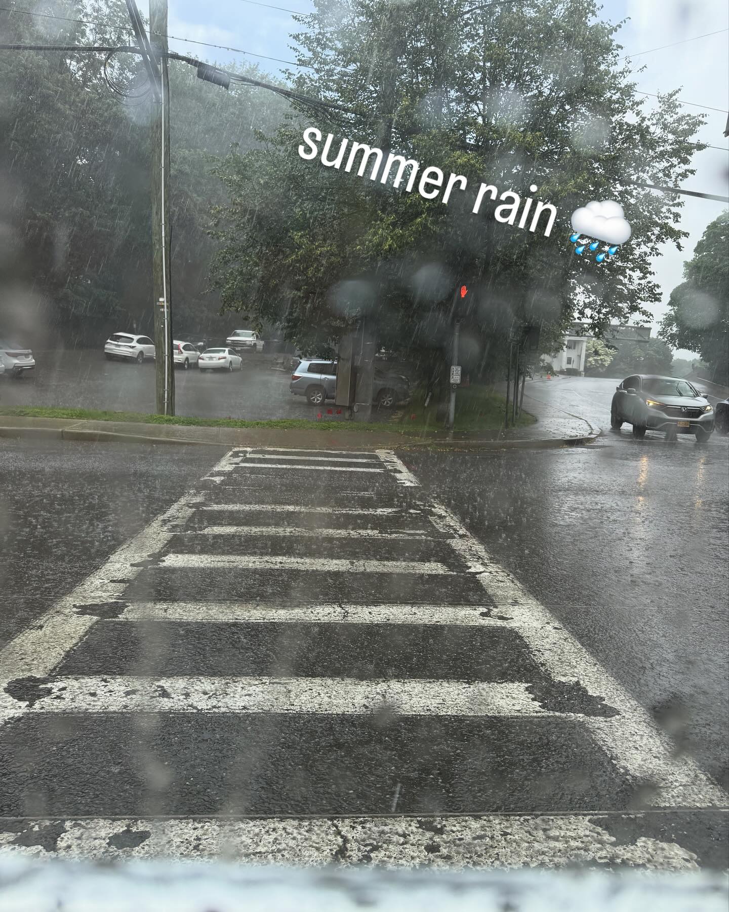 like if you love when it rains in the summer!