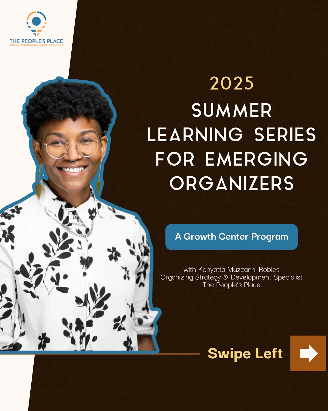 📣 TPP’s Summer Learning Series is here!
When the challenges facing our communities grow more complex, so must our strategy. Our Growth Center brings experienced, expert, and personalized training and technical assistance to help organizers, resident leaders, mission-driven entrepreneurs, and other change agents move with purpose and precision.
Starting NEXT WEEK, we’re kicking off two powerful in-person workshops at The People’s Place, and you’re invited! These sessions are designed for emerging organizers, activists, and community leaders ready to grow their skills and deepen their impact:👇🏼👇🏾
🔸 June 26 | 6–7PM
Finding Your People: Base Building, Networking & Power Mapping
Learn how to strengthen your base, map your ecosystem, and expand your reach.
🔶 July 24 | 6–7PM
AI for the Movement: A Practical & Ethical Guide to Leveraging Artificial Intelligence
Explore how AI can be a powerful tool for organizing — and how to use it responsibly.
Facilitated by Organizing Strategy & Development Specialist, Kenyatta Muzzanni Robles. Featuring Rafael Rosario III, Executive Director of Brass City Gamers.
📍In-person at The People’s Place
📲 RSVP now — link in bio!
