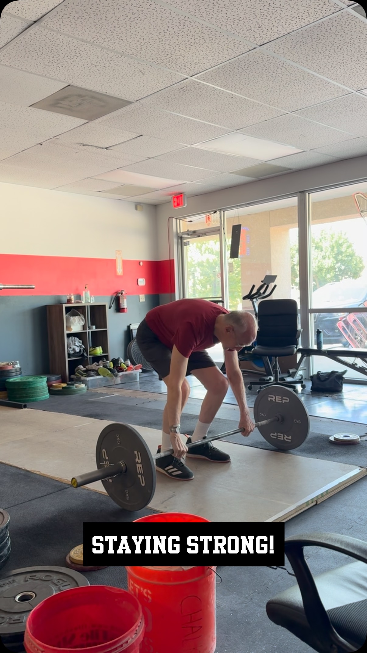 Strength training isn’t just about performance… it’s about health, quality of life, and longevity! Here is John Simpson, 87 years old, showing what consistency of weight training can do! Stay consistent, and keep on working everyone out there!
Stay strong John!
Stronger Every Day!
.
.
.
.
.
#weightlifting #kansascity #usaweightlifting #mastersweightlifting #olympiclifting #beastmode #usaw #longevity #healthandfitness #cleanandjerks